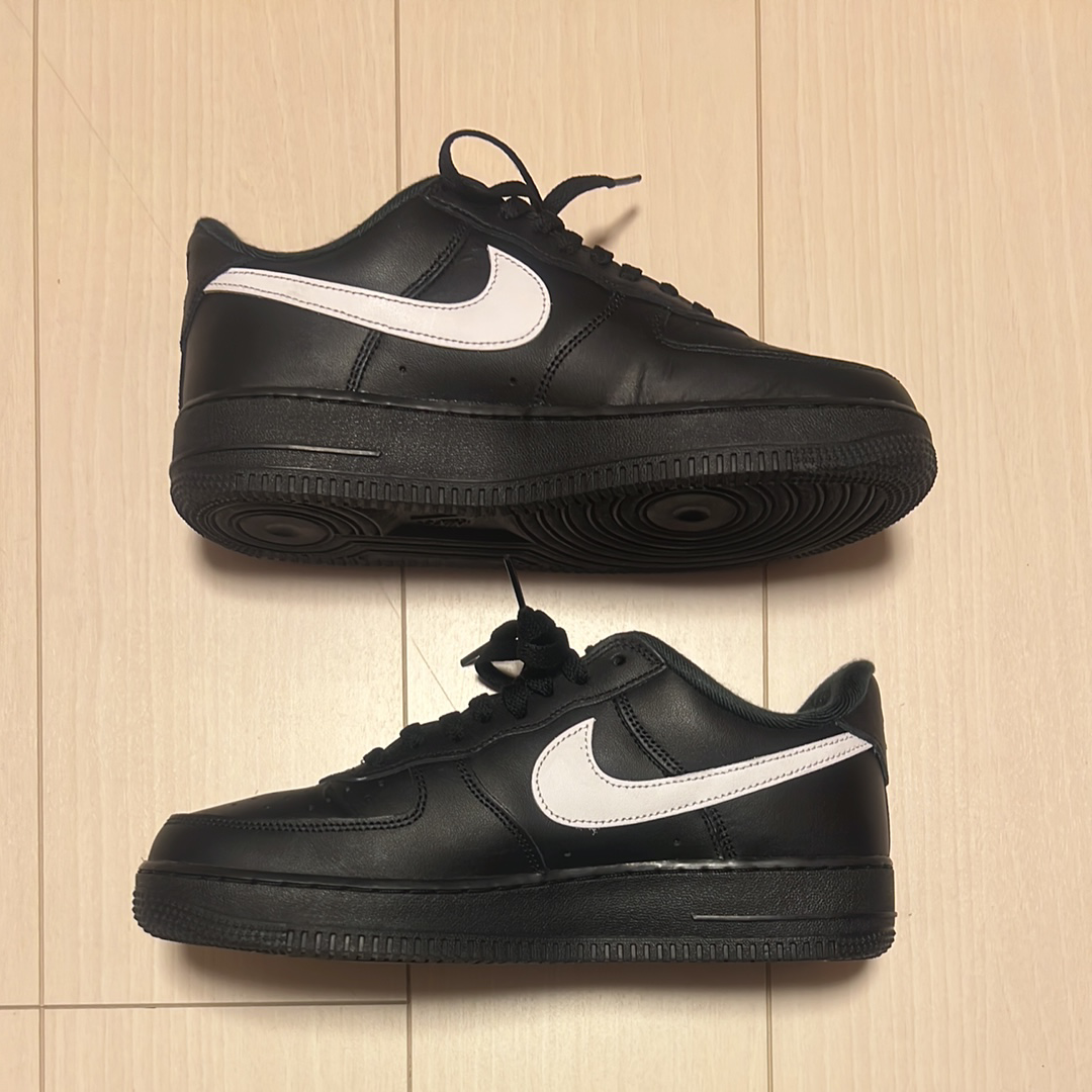 Supreme × Nike Air Force 1 Low "Black/White"