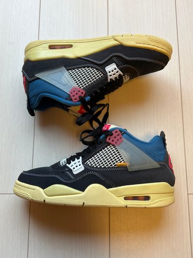 UNION × NIKE AIR JORDAN 4 "OFF NOIR"
