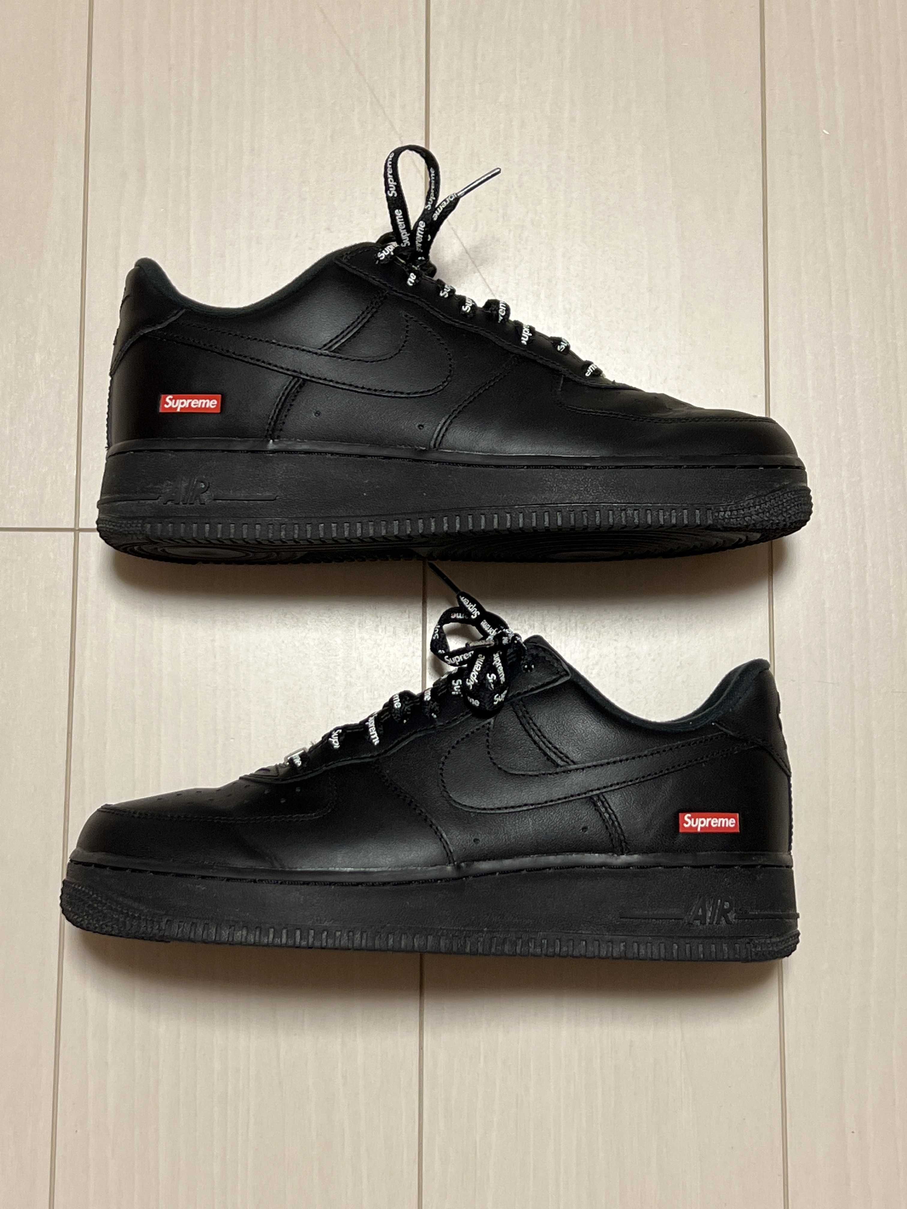 Supreme × Nike Air Force 1 Low "Black"