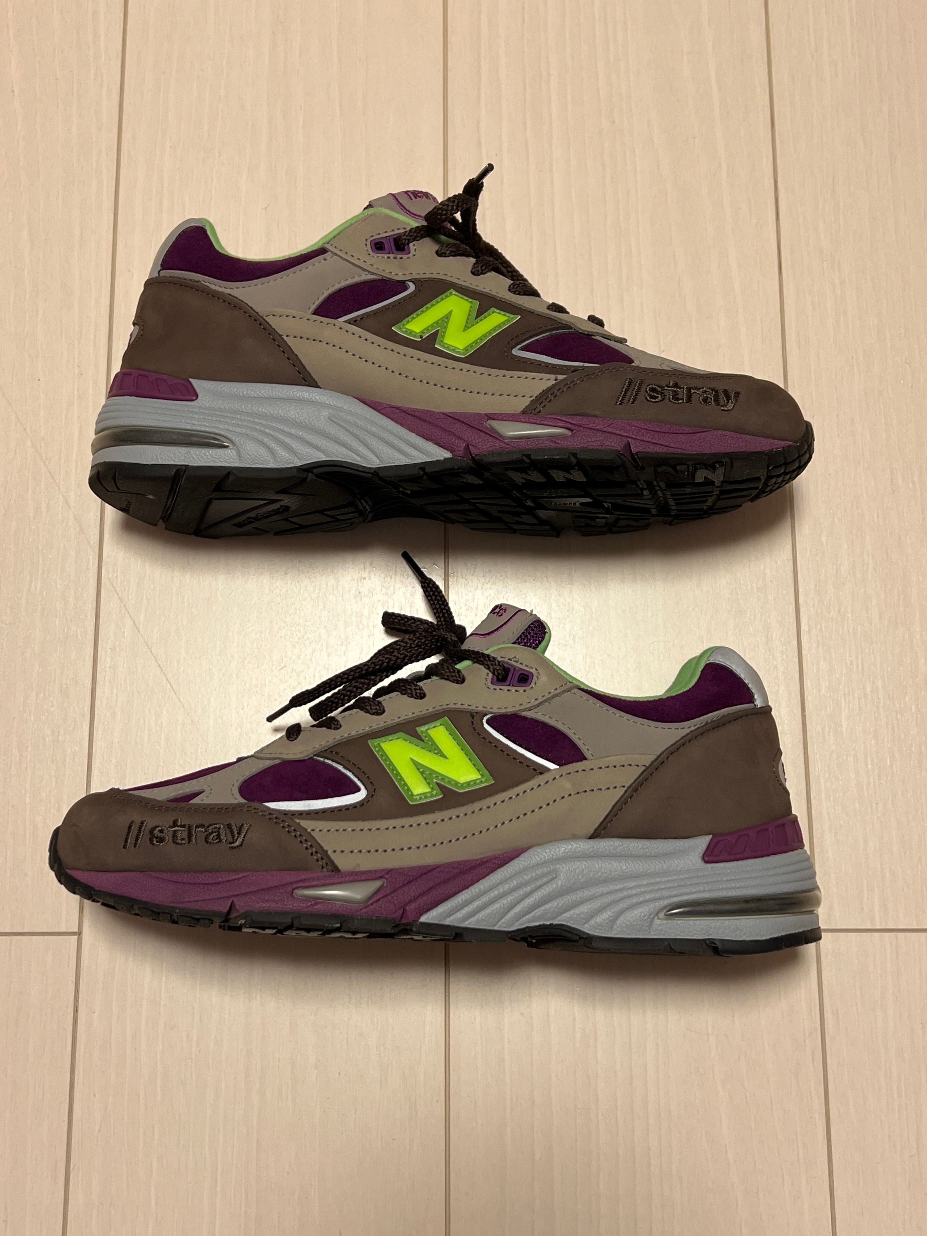 Stray Rats × New Balance 991 Made In England "Purple"