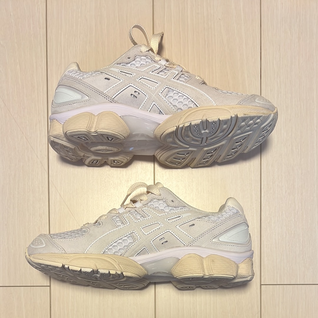 ENNOY × Asics Gel-Nimbus 9 "White/Cream" (1201B034-100)
