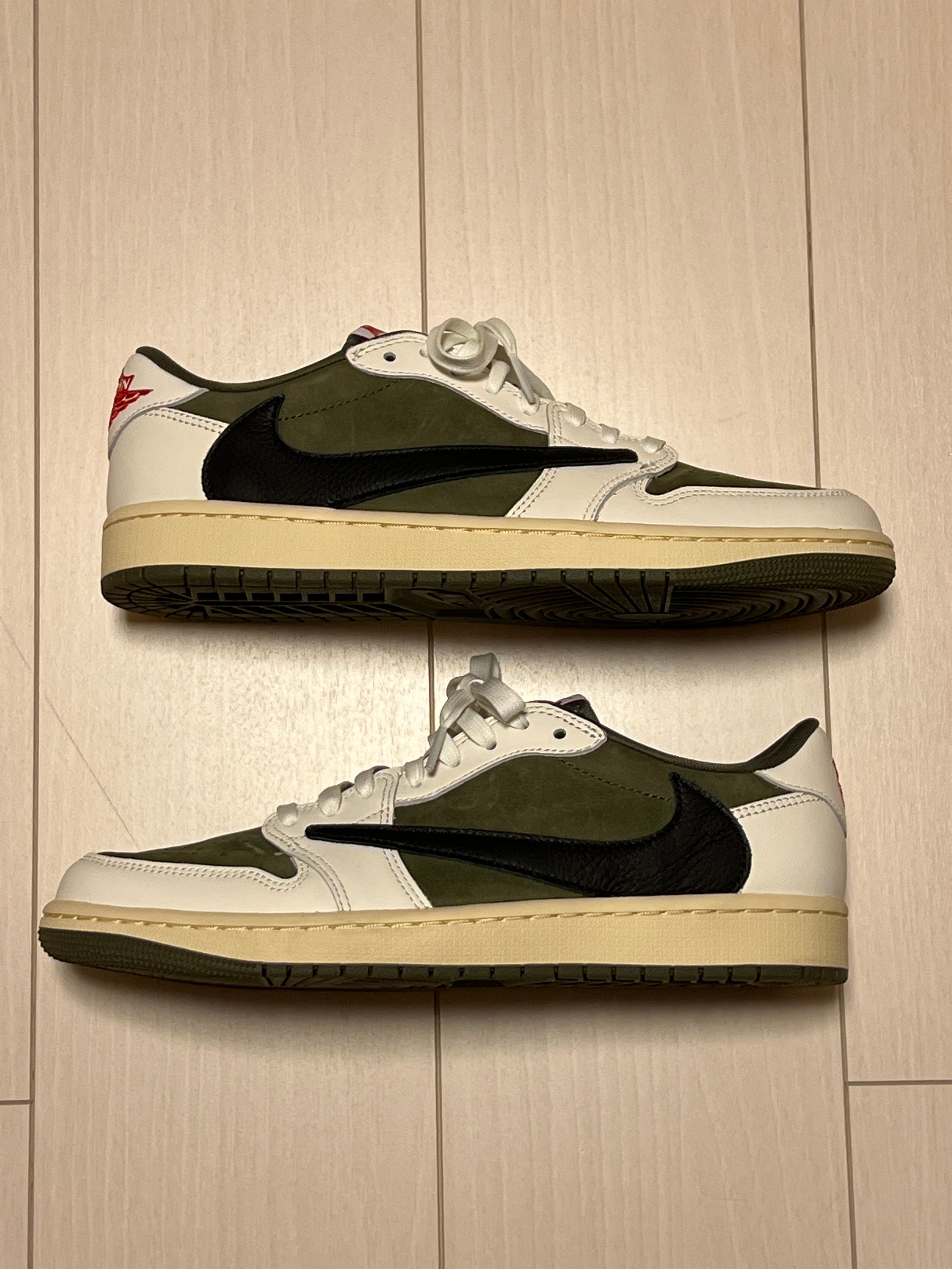 Travis Scott × Nike Air Jordan 1 Low OG SP "Reverse Olive"