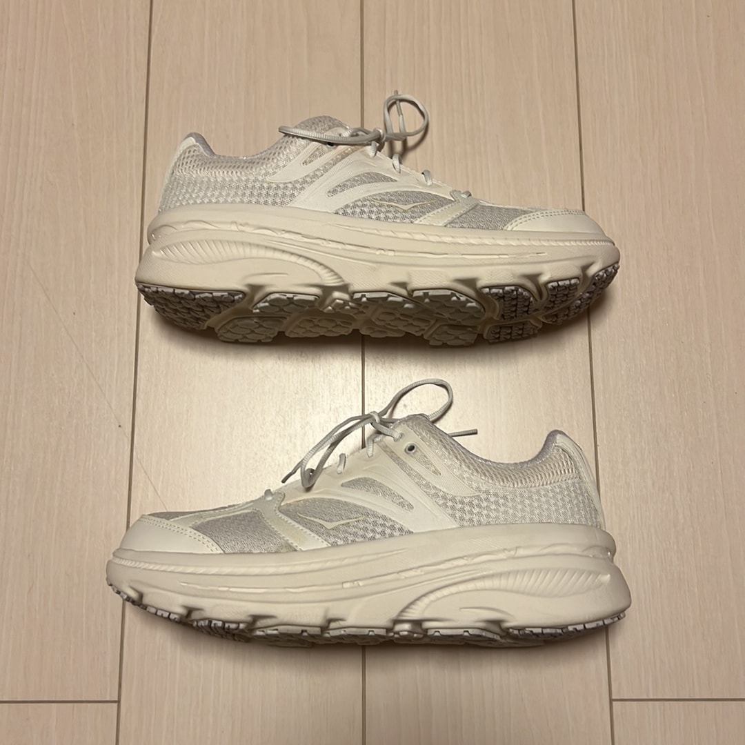 Engineered Garments × Hoka Bondi B "White"