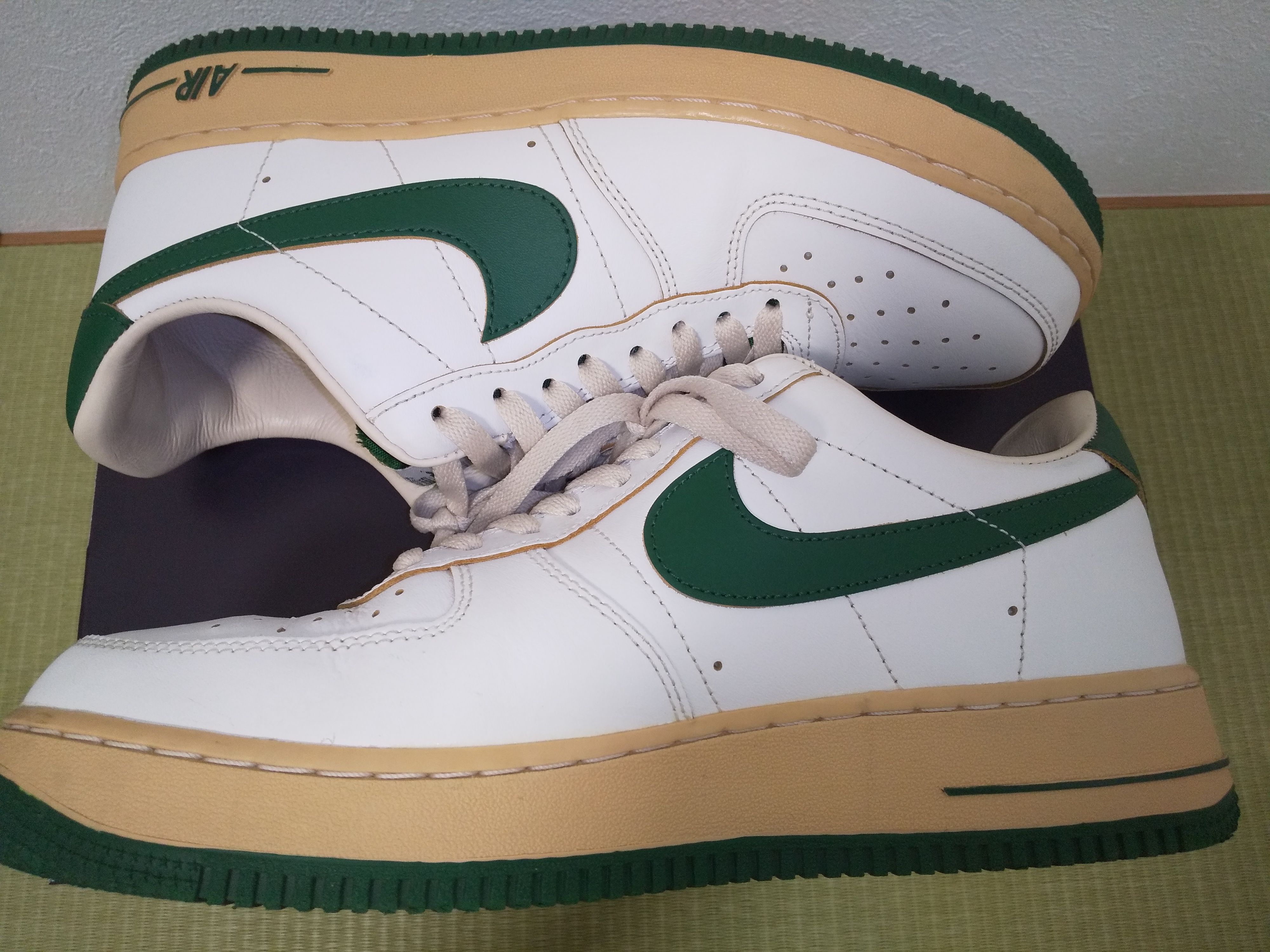Nike Women's Air Force 1 Low "Green and Muslin"