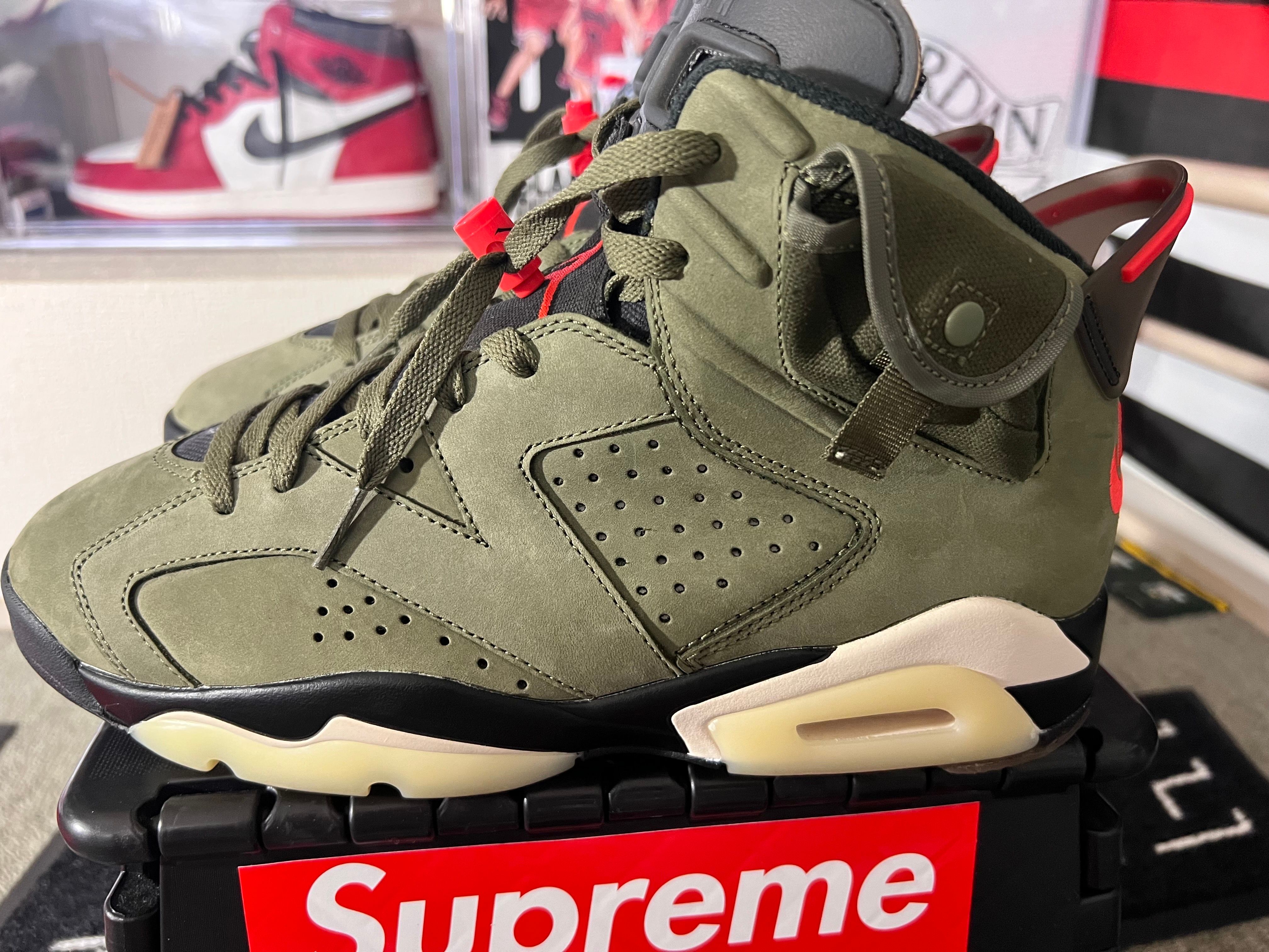 Travis Scott × Nike Air Jordan 6 Retro "Medium Olive"