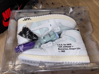 Virgil Abloh Archive (V.A.A.) × Nike Air Jordan 1 Retro High OG "Alaska"