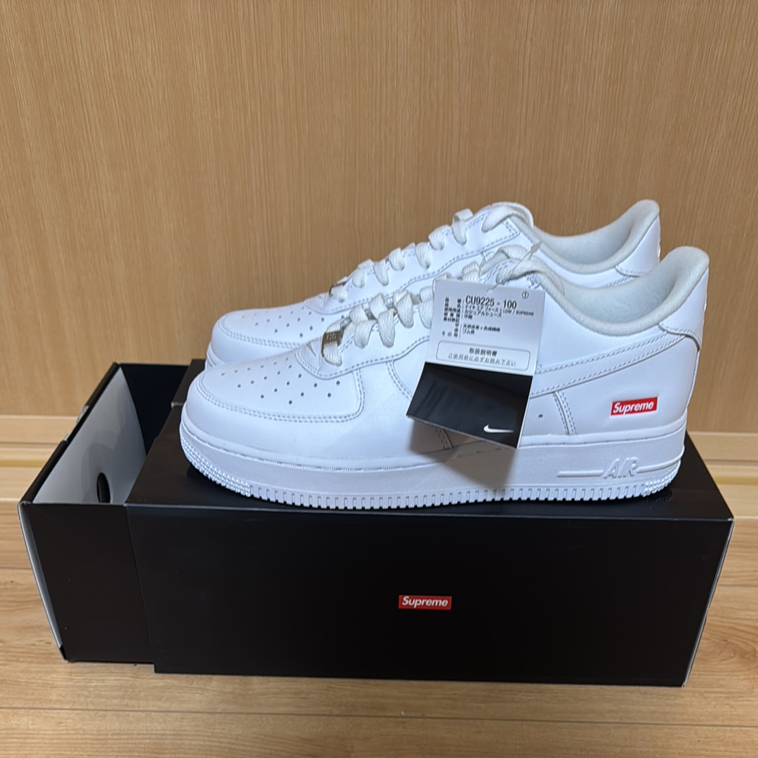 Supreme × Nike Air Force 1 Low "White"