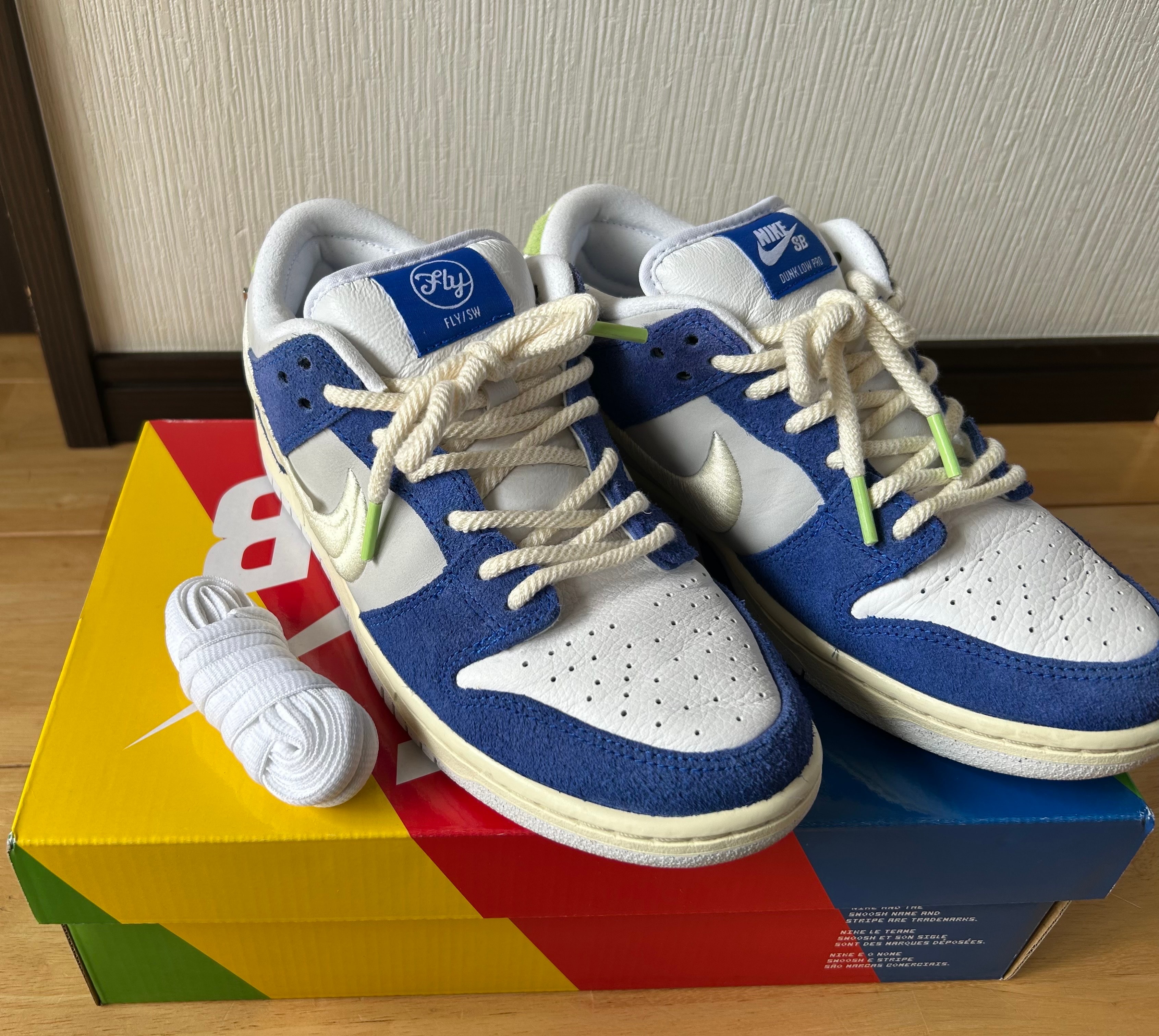 Fly Streetwear × Nike SB Dunk Low "Gardenia"