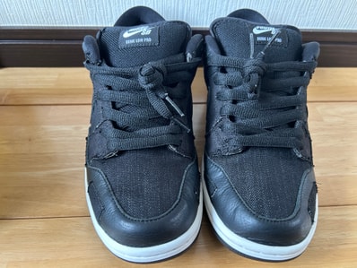 Wasted Youth × Nike SB Dunk Low "Black Denim" / VERDY