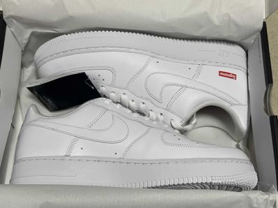 Supreme × Nike Air Force 1 Low "White"