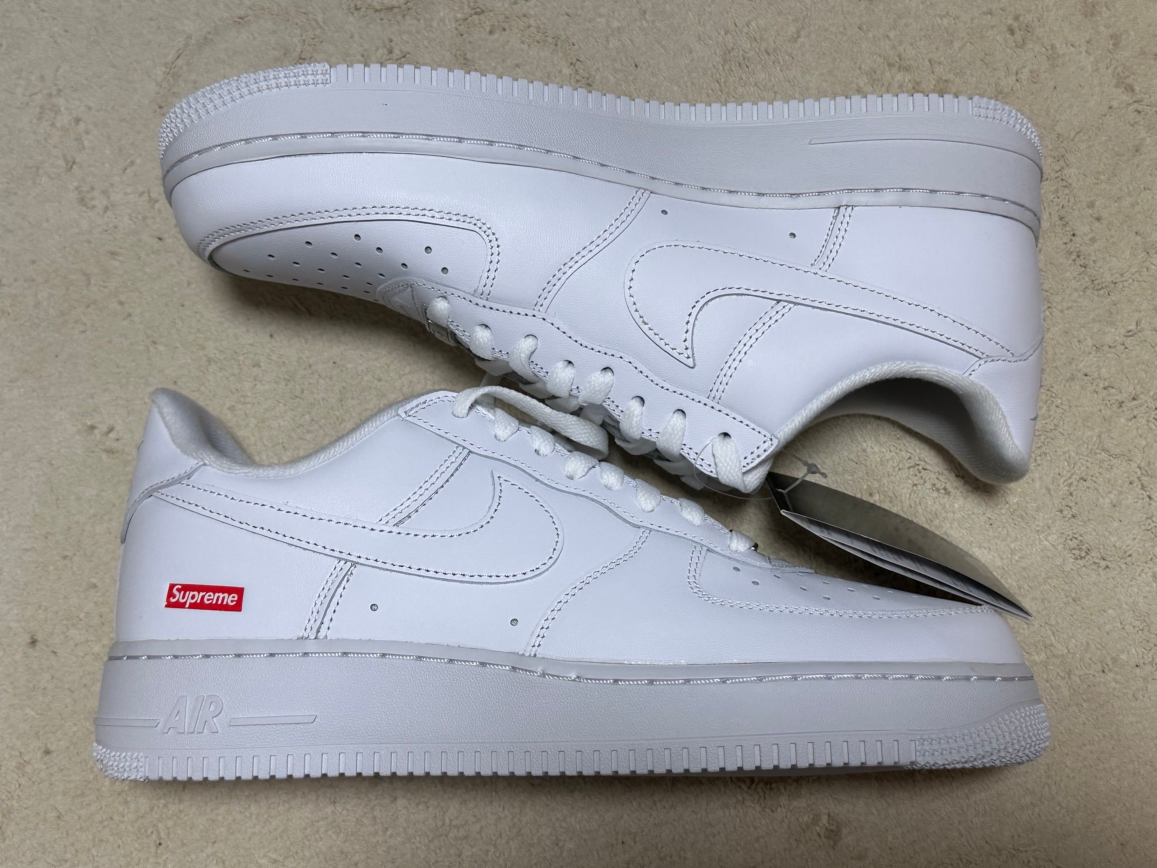 Supreme × Nike Air Force 1 Low "White"