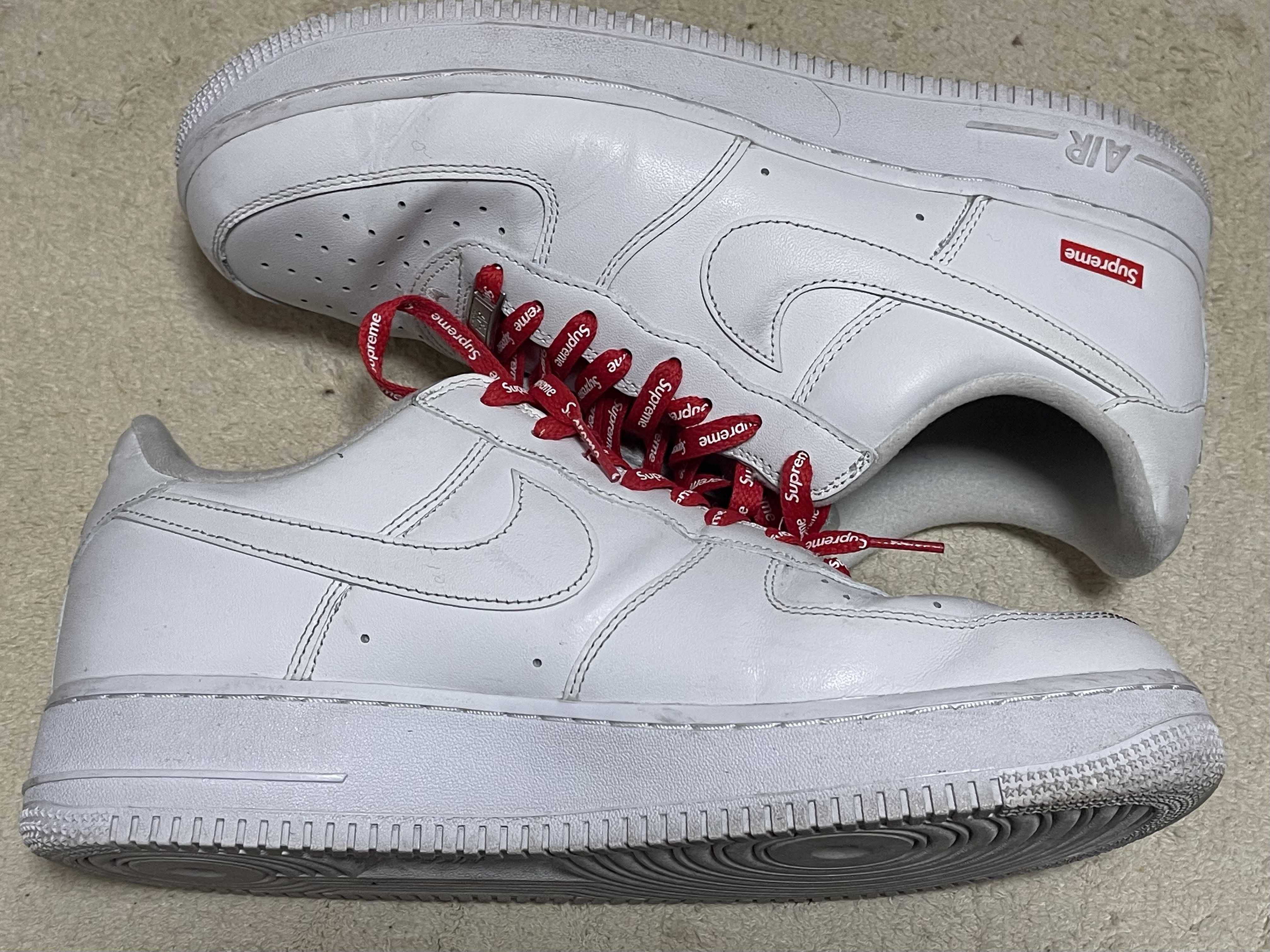 Supreme × Nike Air Force 1 Low "White"