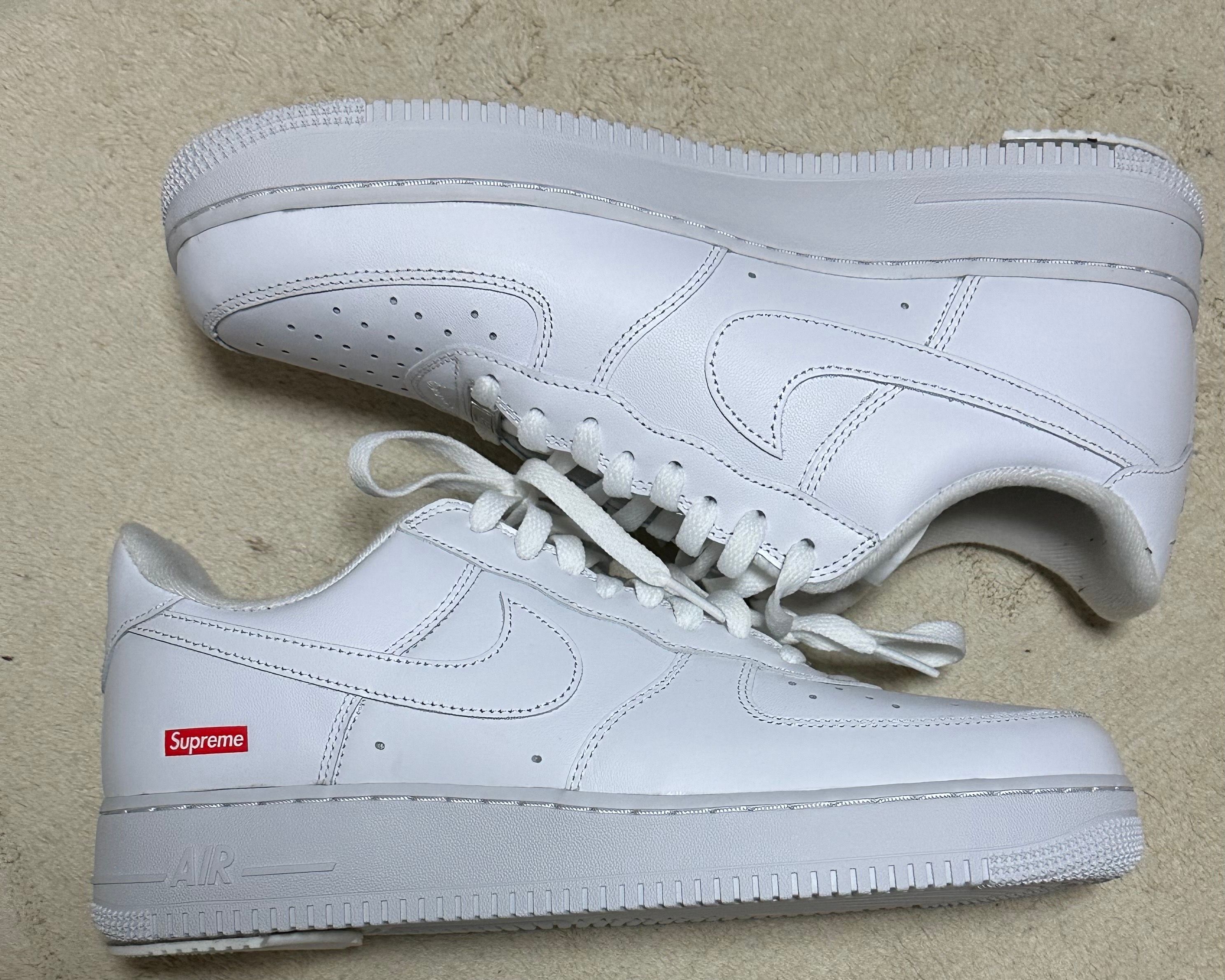 Supreme × Nike Air Force 1 Low "White"