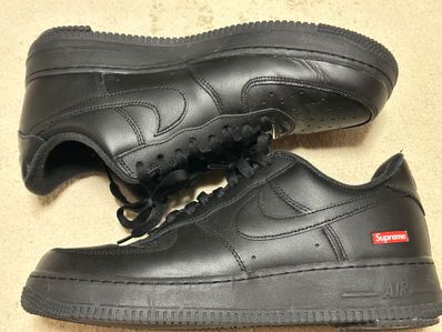 Supreme × Nike Air Force 1 Low "Black"