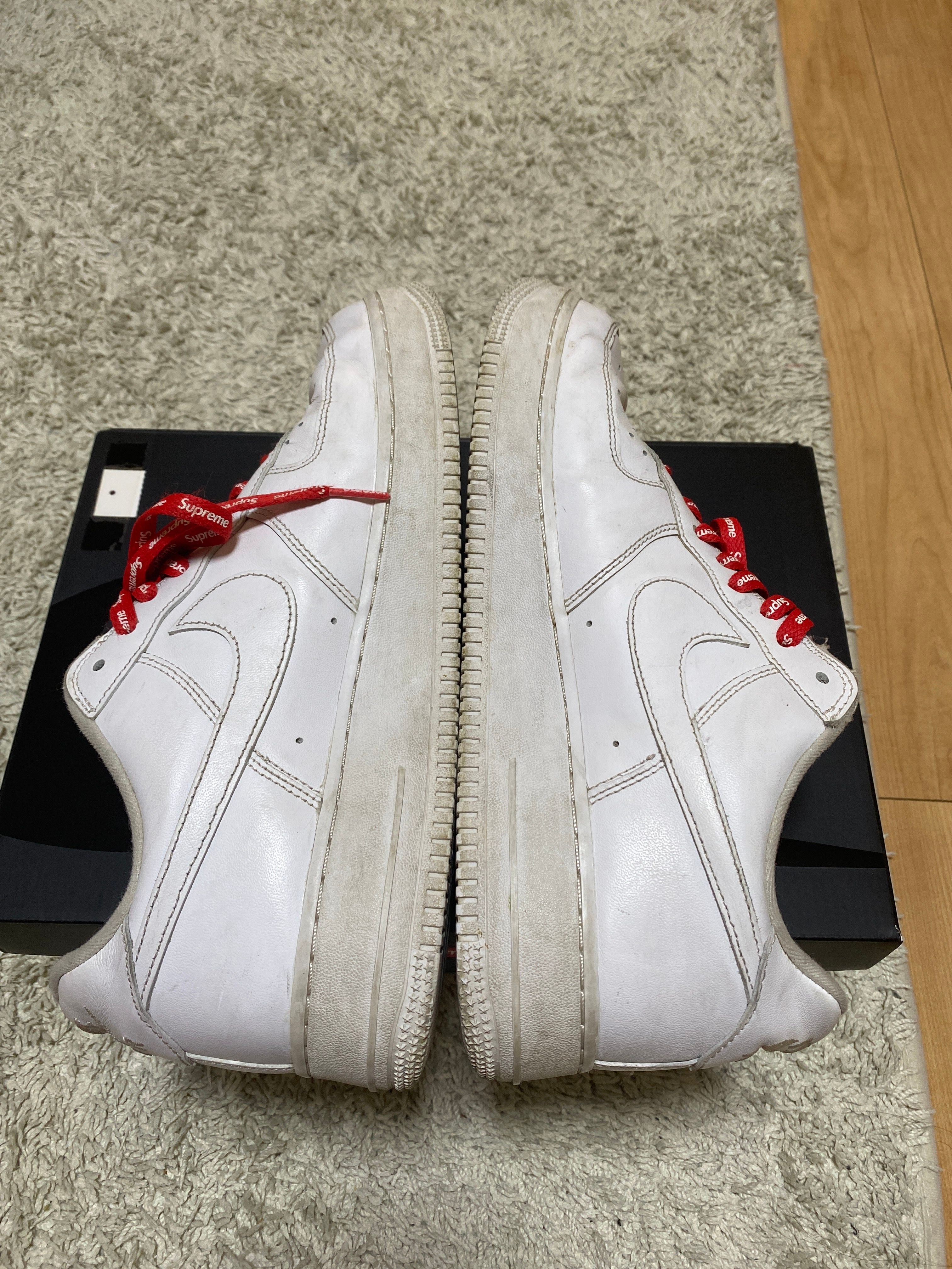 Supreme × Nike Air Force 1 Low "White"