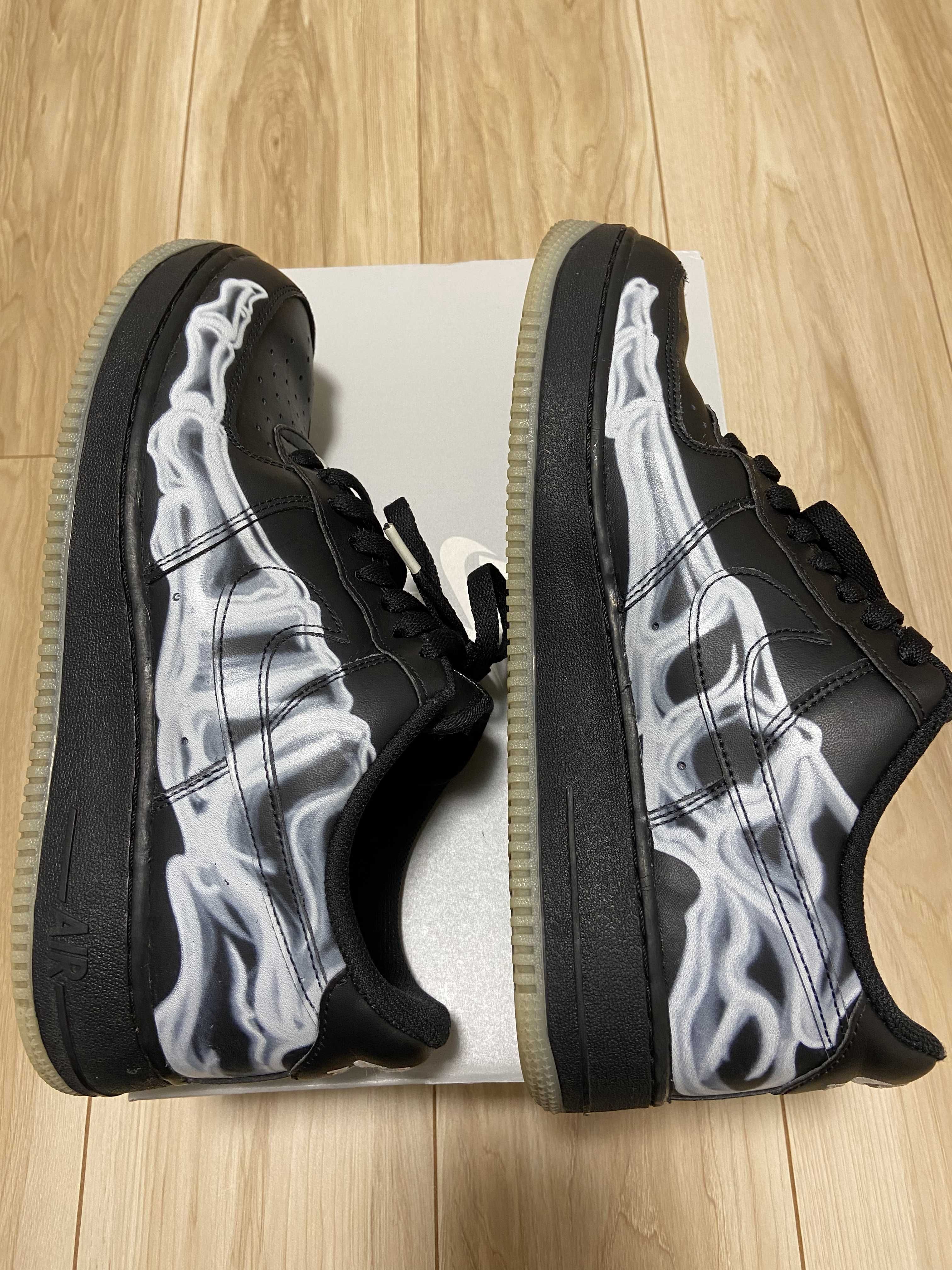 Nike Air Force 1 Low "Black Skeleton"