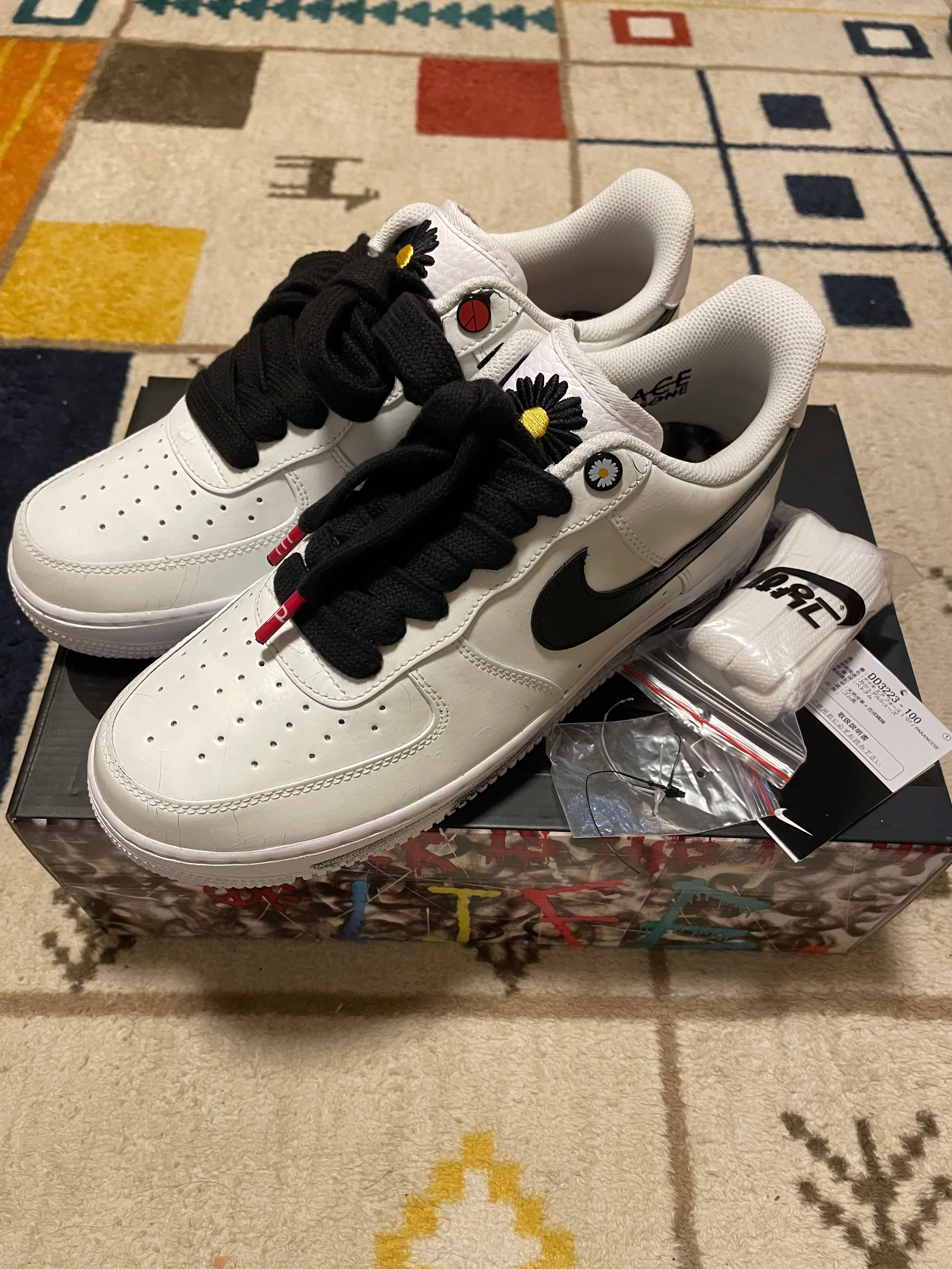 PEACEMINUSONE × Nike Air Force 1 Low "Para-noise/White/Black" / G-DRAGON