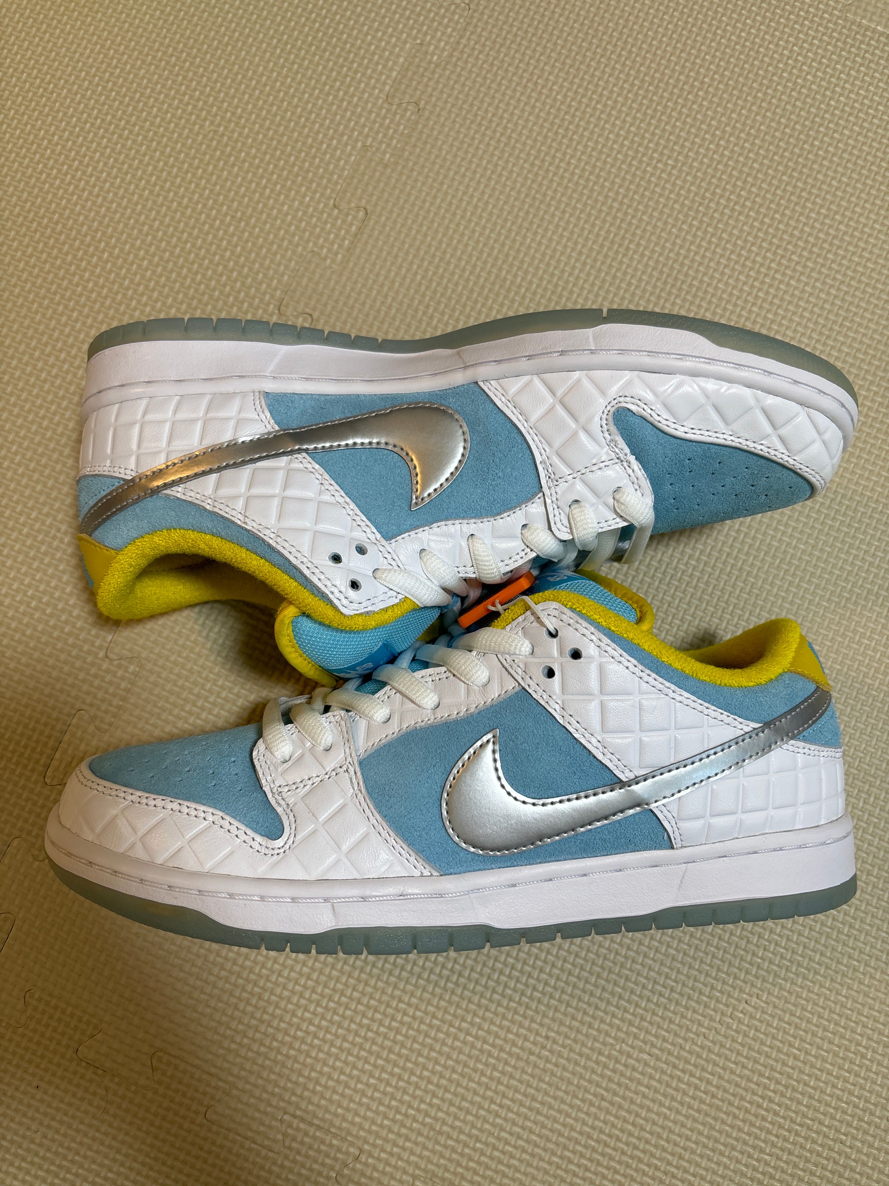 FTC × Nike SB Dunk Low "White/Blue"