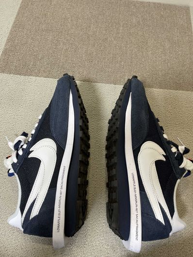 Fragment × sacai × Nike LD Waffle "Blackended Blue"