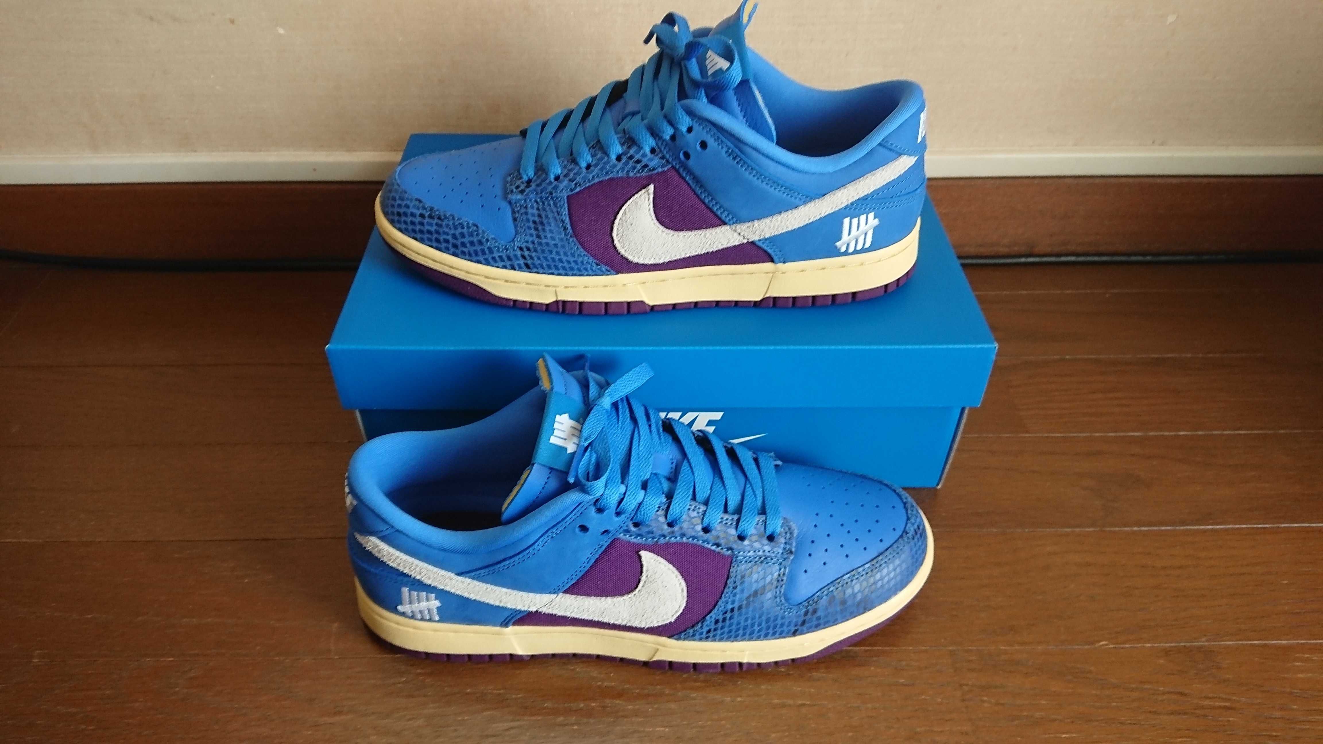 UNDEFEATED × Nike Dunk Low SP "Royal"