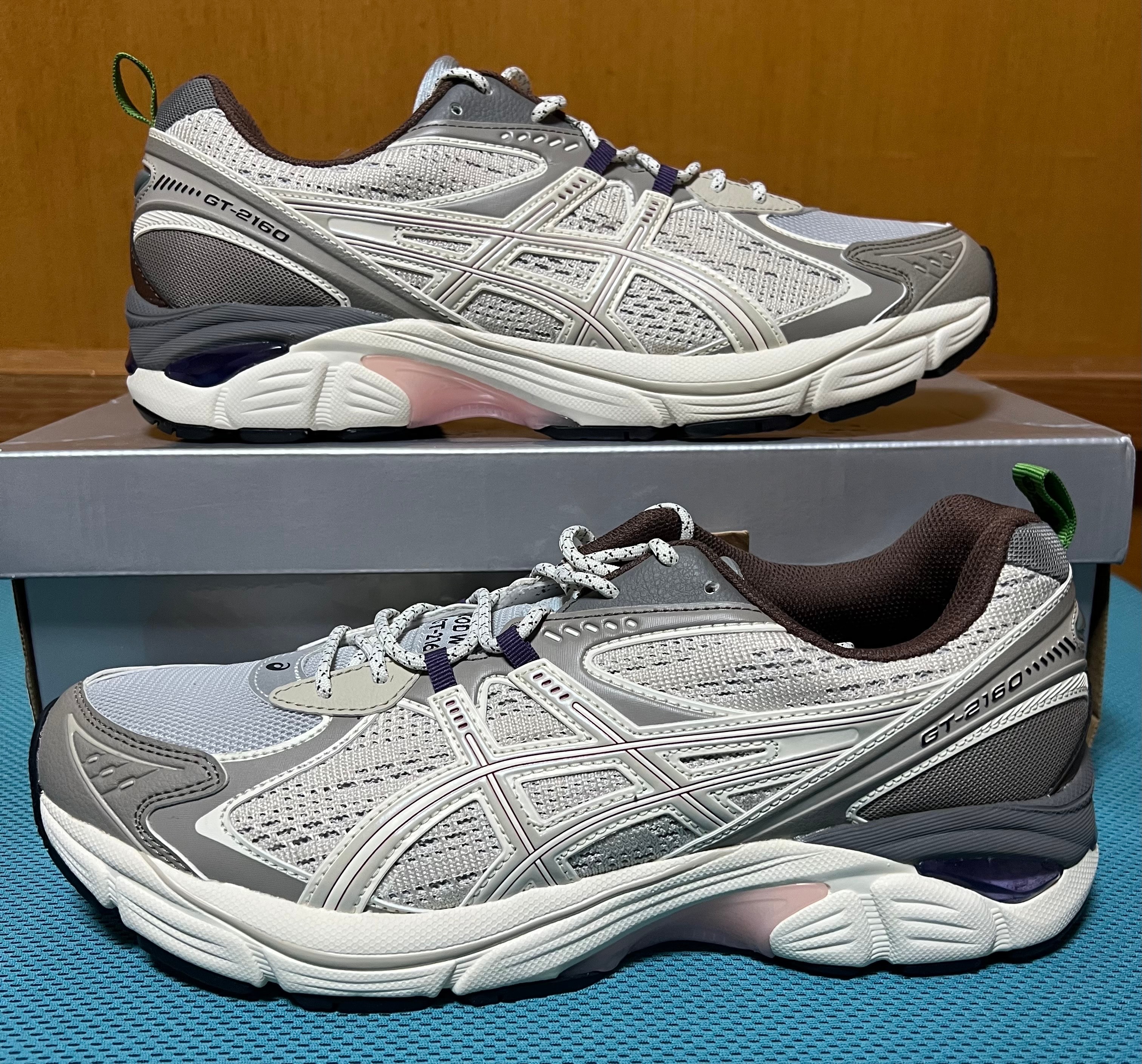 WOOD WOOD × Asics GT-2160 "Cream/Oatmeal"