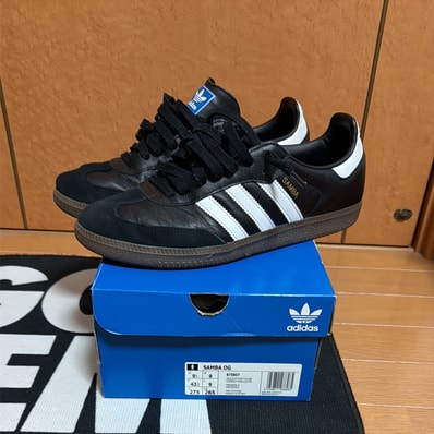 adidas Samba OG "Core Black/Cloud White/Gum"