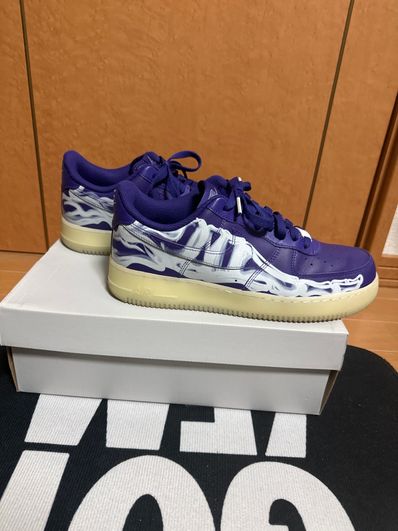 Nike Air Force 1 "Purple Skeleton"