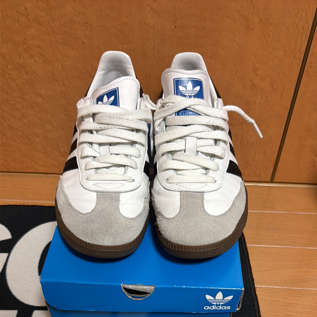 adidas Samba OG "Cloud White/Core Black/Clear Granite"