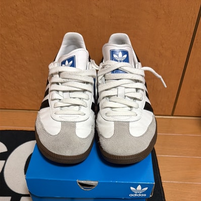 adidas Samba OG "Cloud White/Core Black/Clear Granite"
