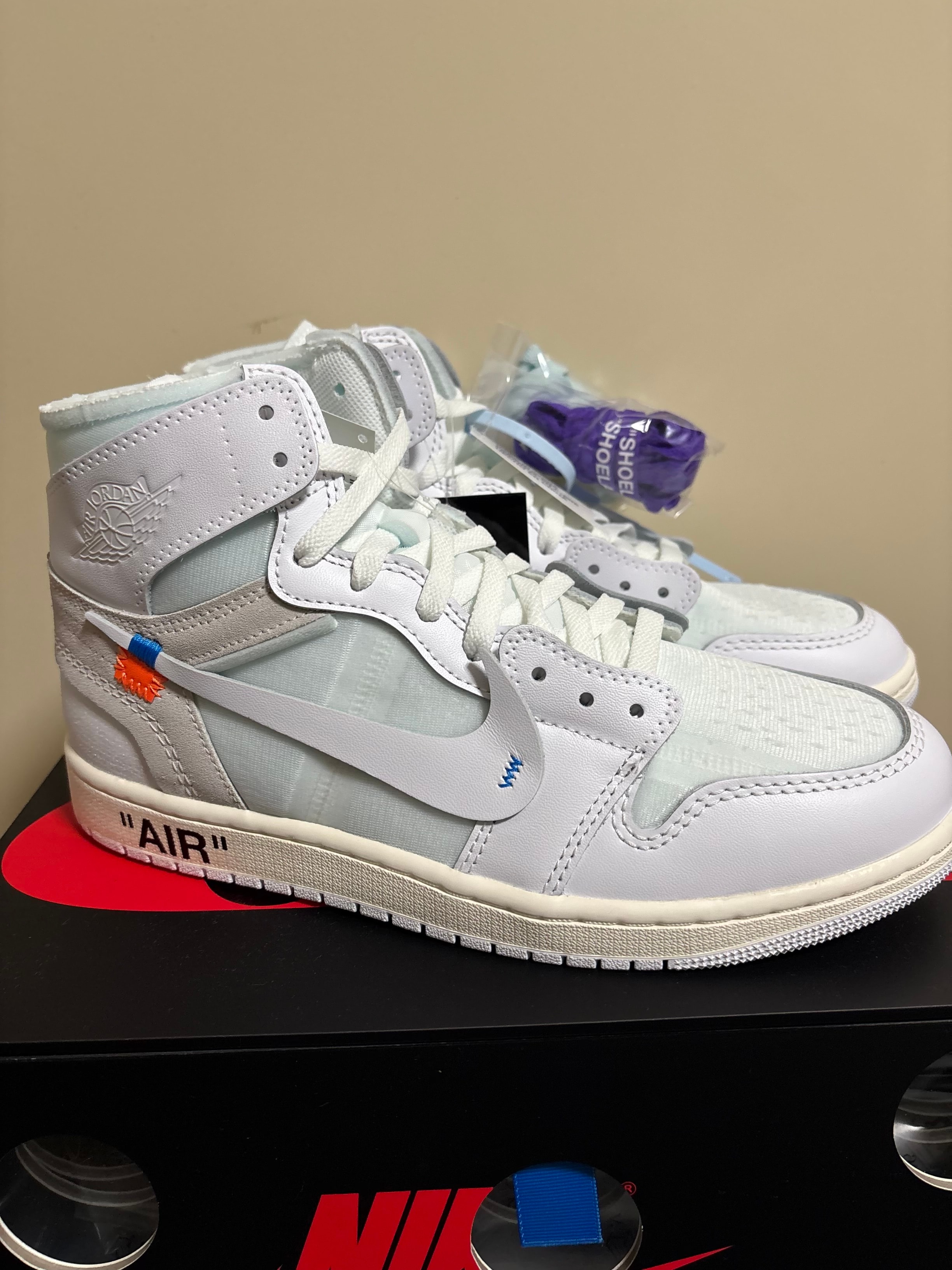 Virgil Abloh Archive (V.A.A.) × Nike Air Jordan 1 Retro High OG "Alaska"