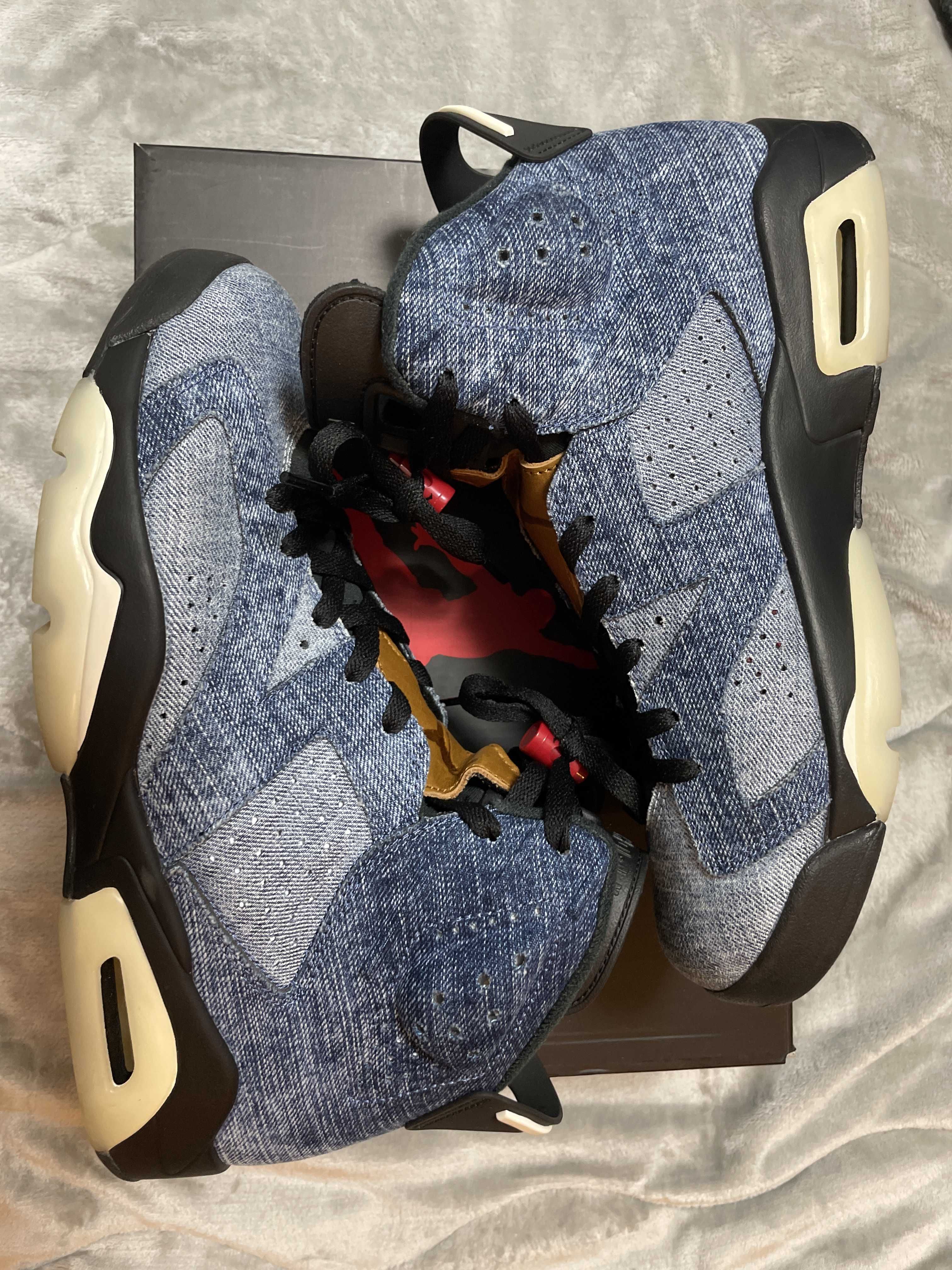 NIKE AIR JORDAN 6 "WASHED DENIM"