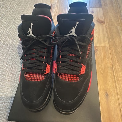Nike Air Jordan 4 "Red Thunder/Crimson"
