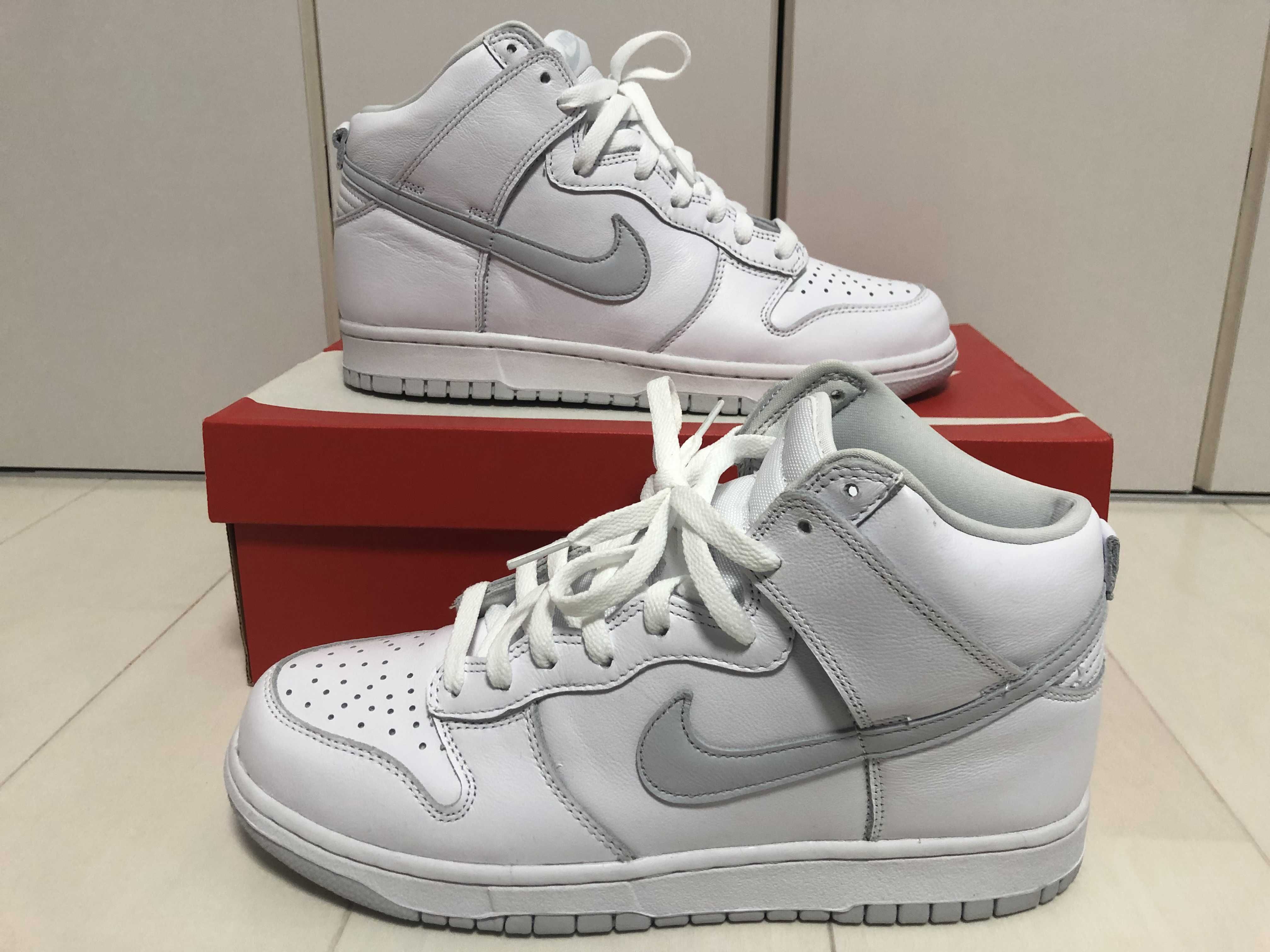 Nike Dunk High "Pure Platinum"