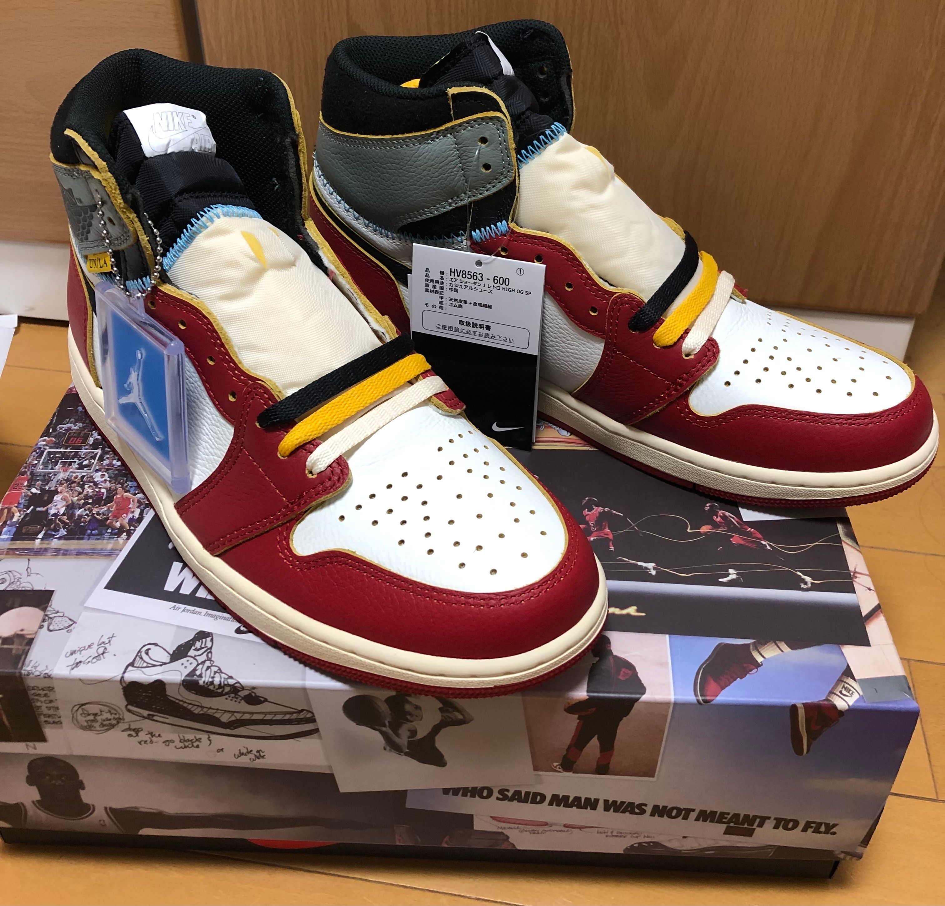 UNION × Nike Air Jordan 1 Retro High OG "Chicago/Shadow"