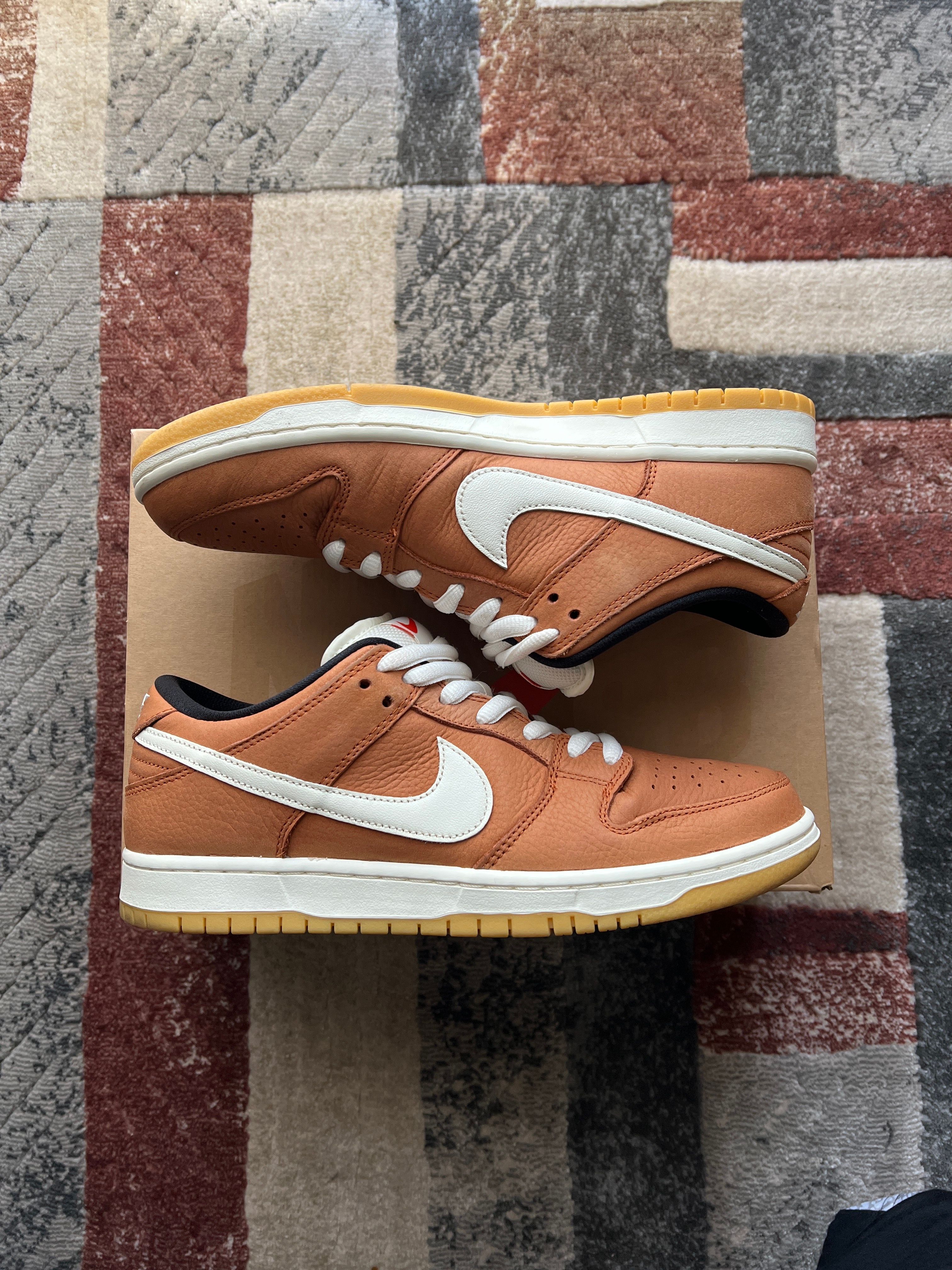 Nike SB Orange Label Dunk Low PRO ISO "Dark Russet"