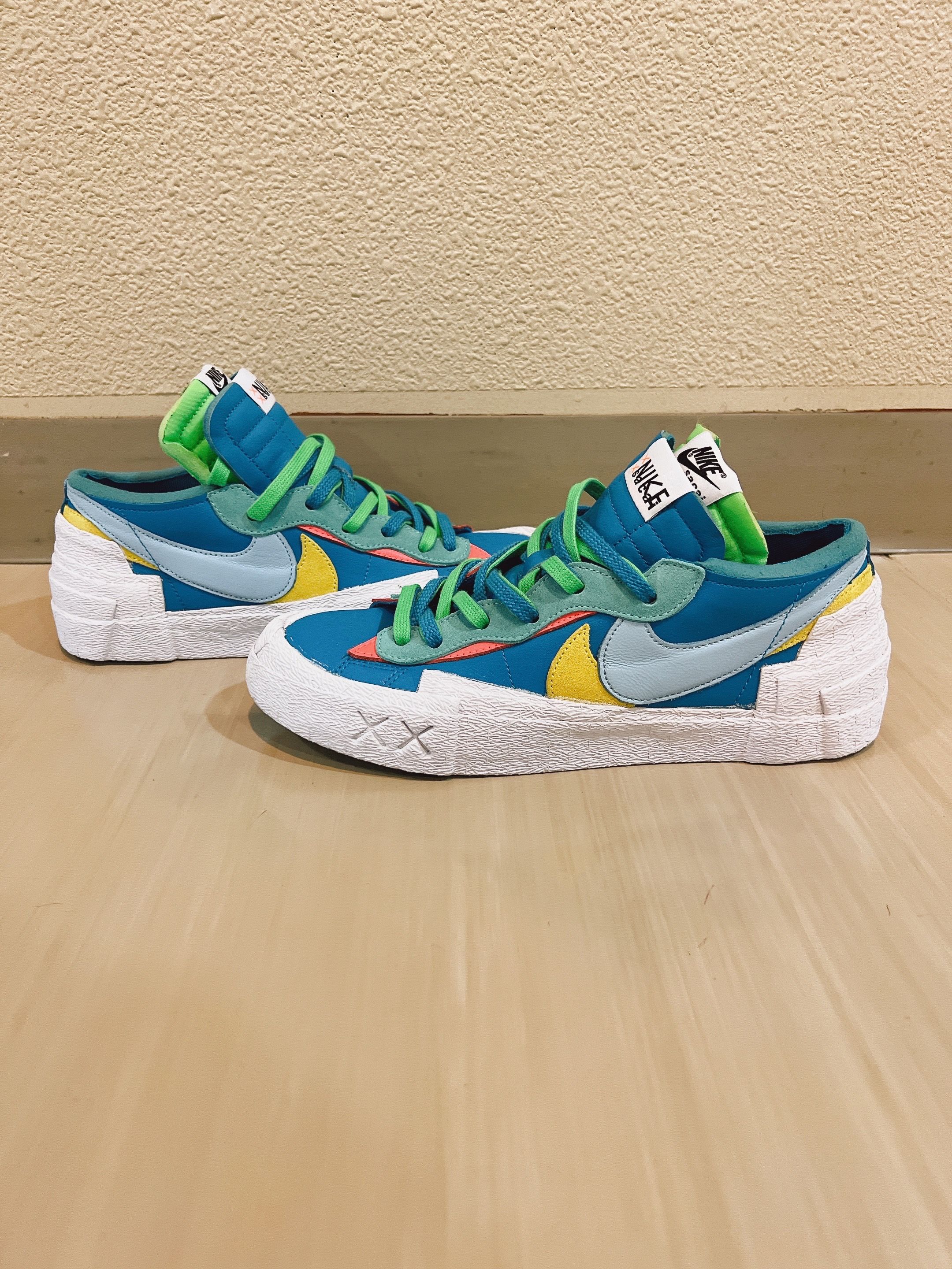 KAWS × sacai × Nike Blazer Low "Neptune Blue"