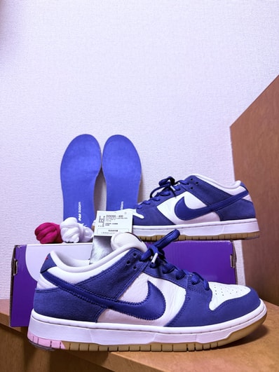 Nike SB Dunk Low "Los Angeles Dodgers/Deep Royal Blue"