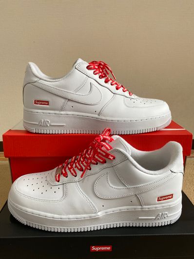 Supreme × Nike Air Force 1 Low "White"