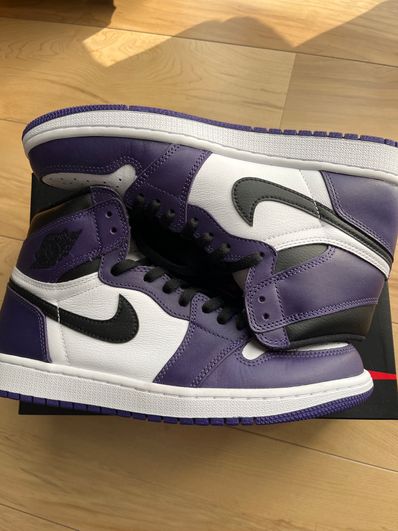 Nike Air Jordan 1 Retro High OG "Court Purple White/Black" (2020)