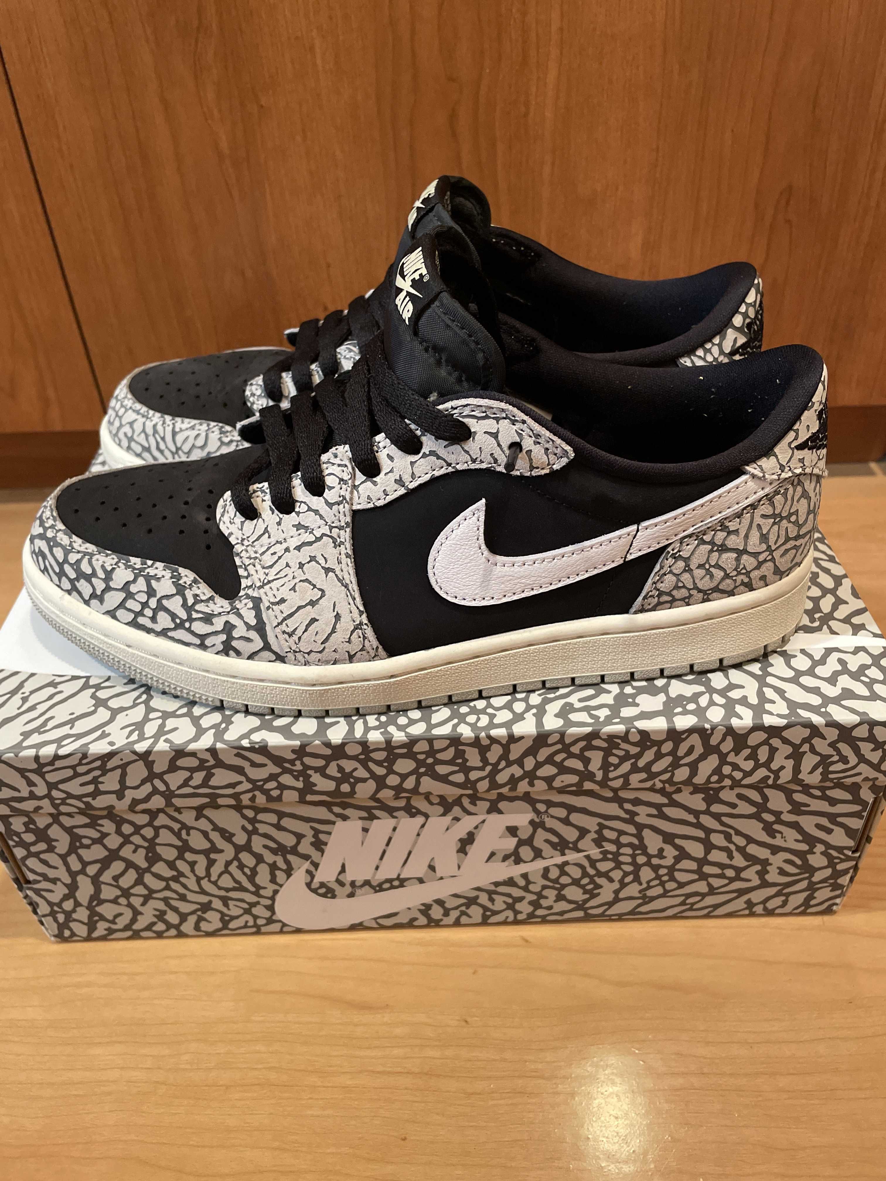Nike Air Jordan 1 Retro Low OG "Black Cement"