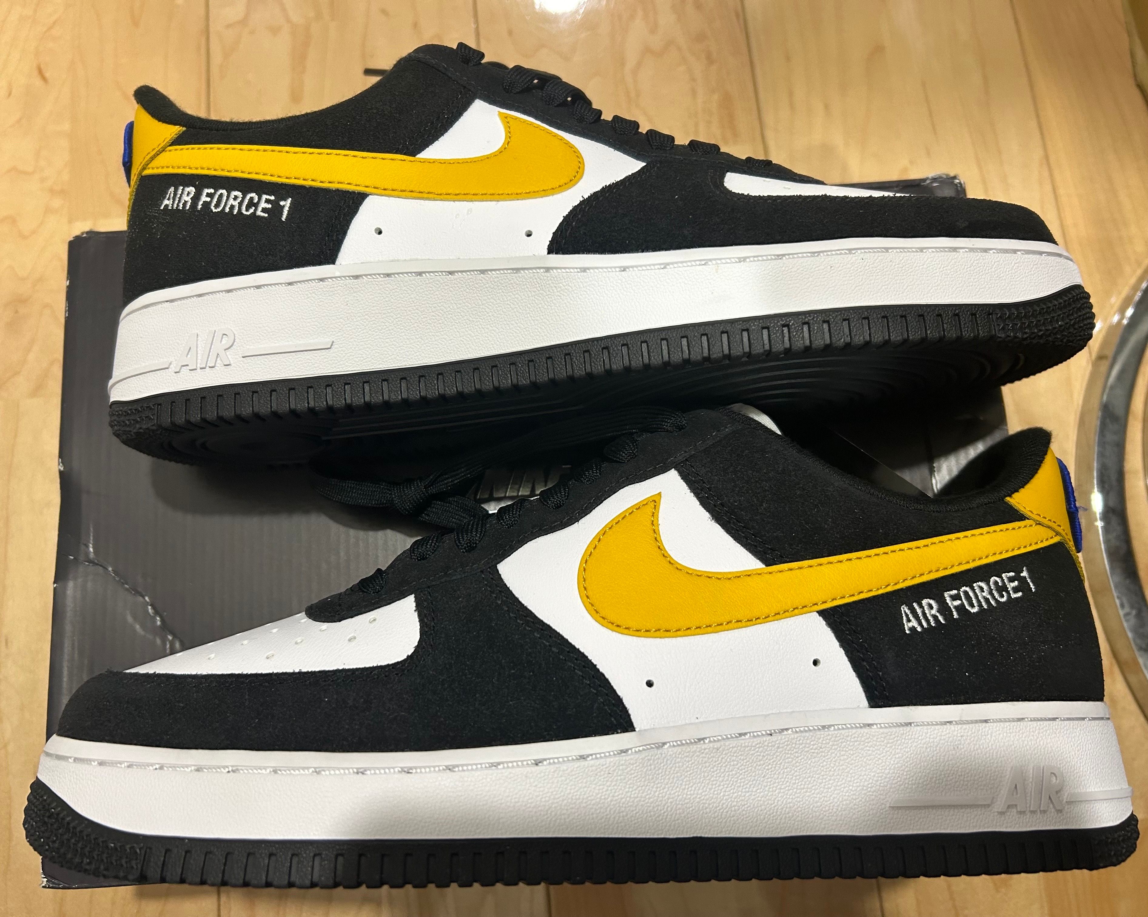 Nike Air Force 1 Low'07 LV8 Athletic Club "Black/Dark Sulfur"