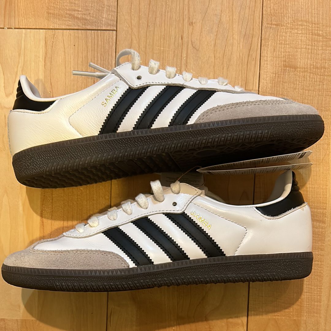 adidas Samba OG "Cloud White/Core Black/Clear Granite"