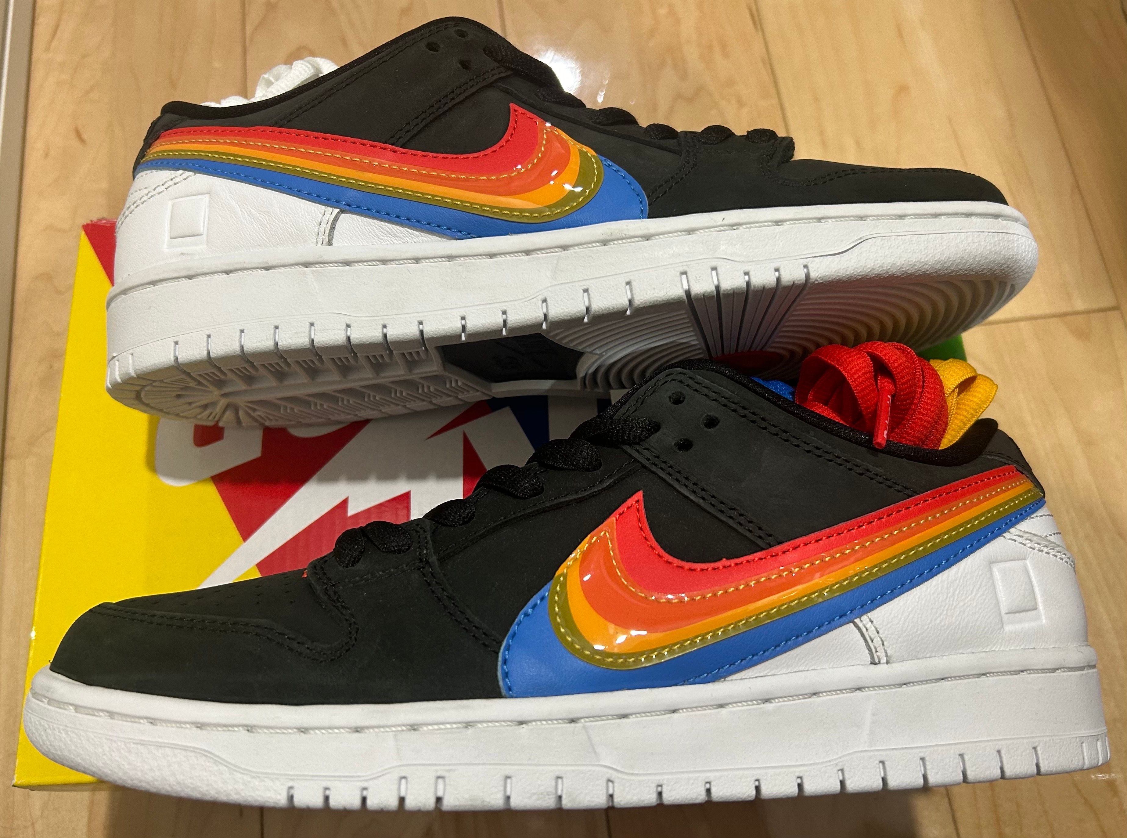 Polaroid × Nike SB Dunk Low Pro QS "Black/White"