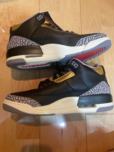 Nike Women's Air Jordan 3 "Black/Gold"