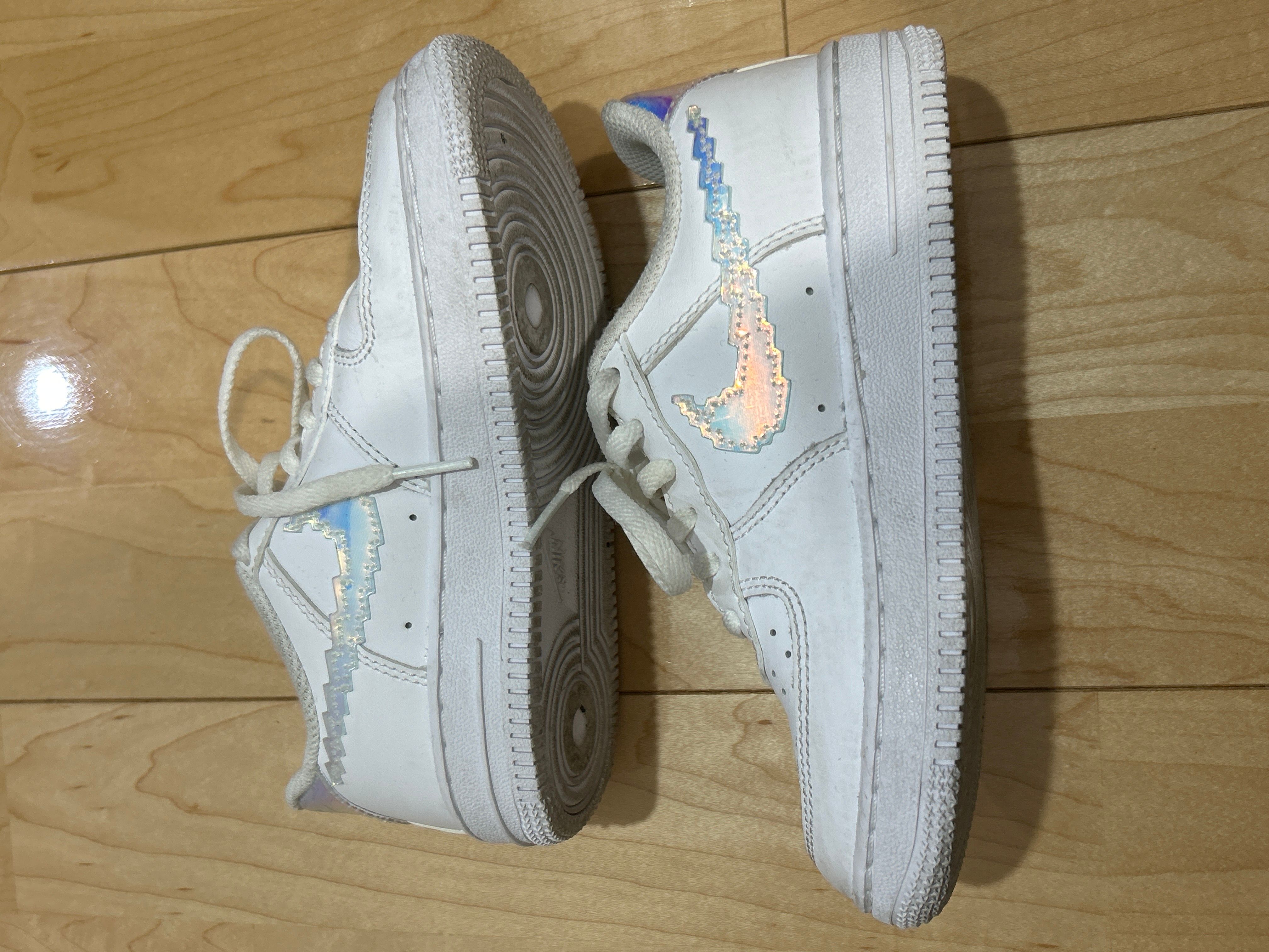 Nike Air Force 1 ホワイト　18センチ ナイキ エアフォースワン（サイズ（cm）：18cm）のおすすめ人気