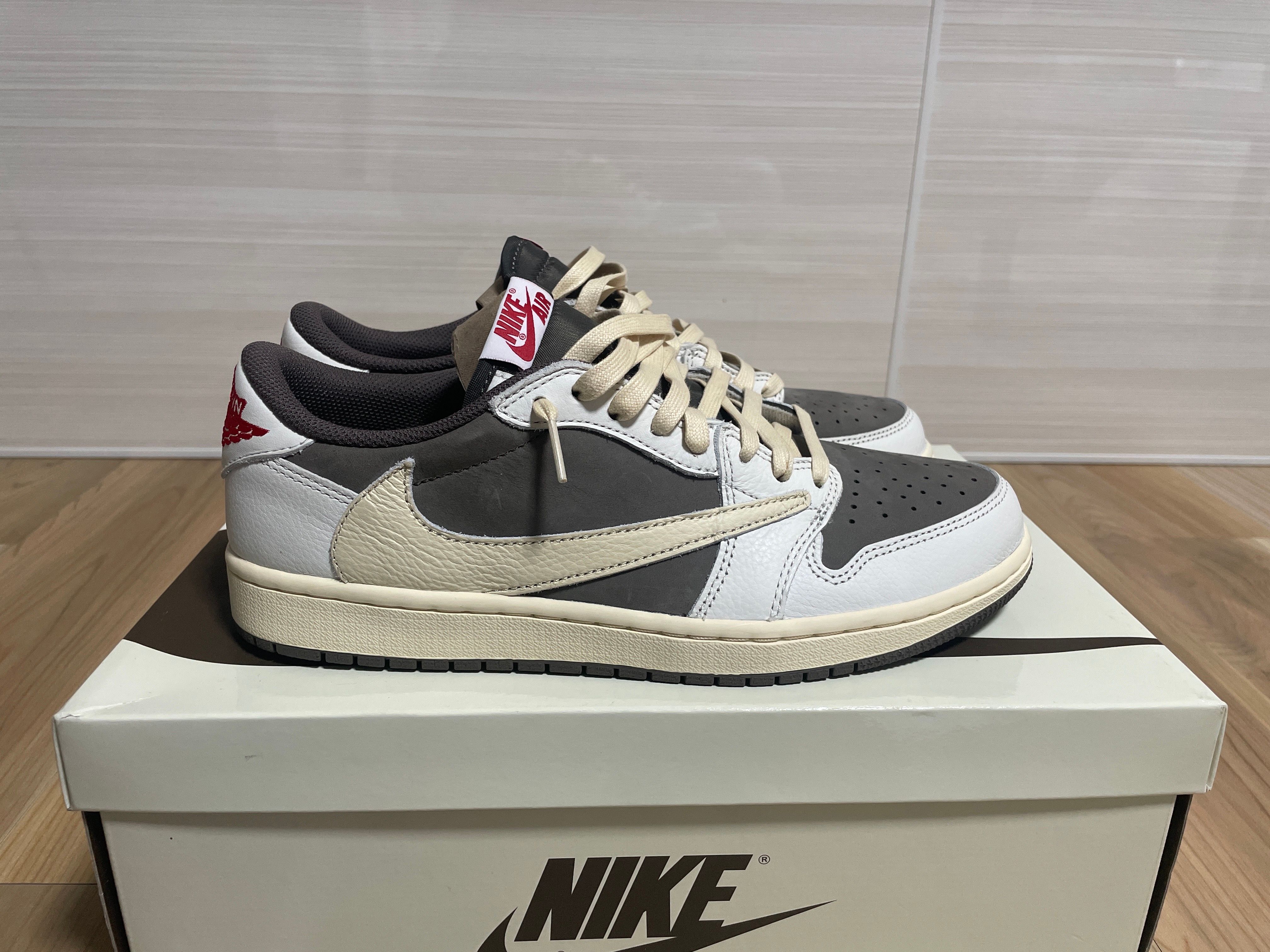 Travis Scott × Nike Air Jordan 1 Low OG SP "Reverse Mocha/Sail and Ridgerock"