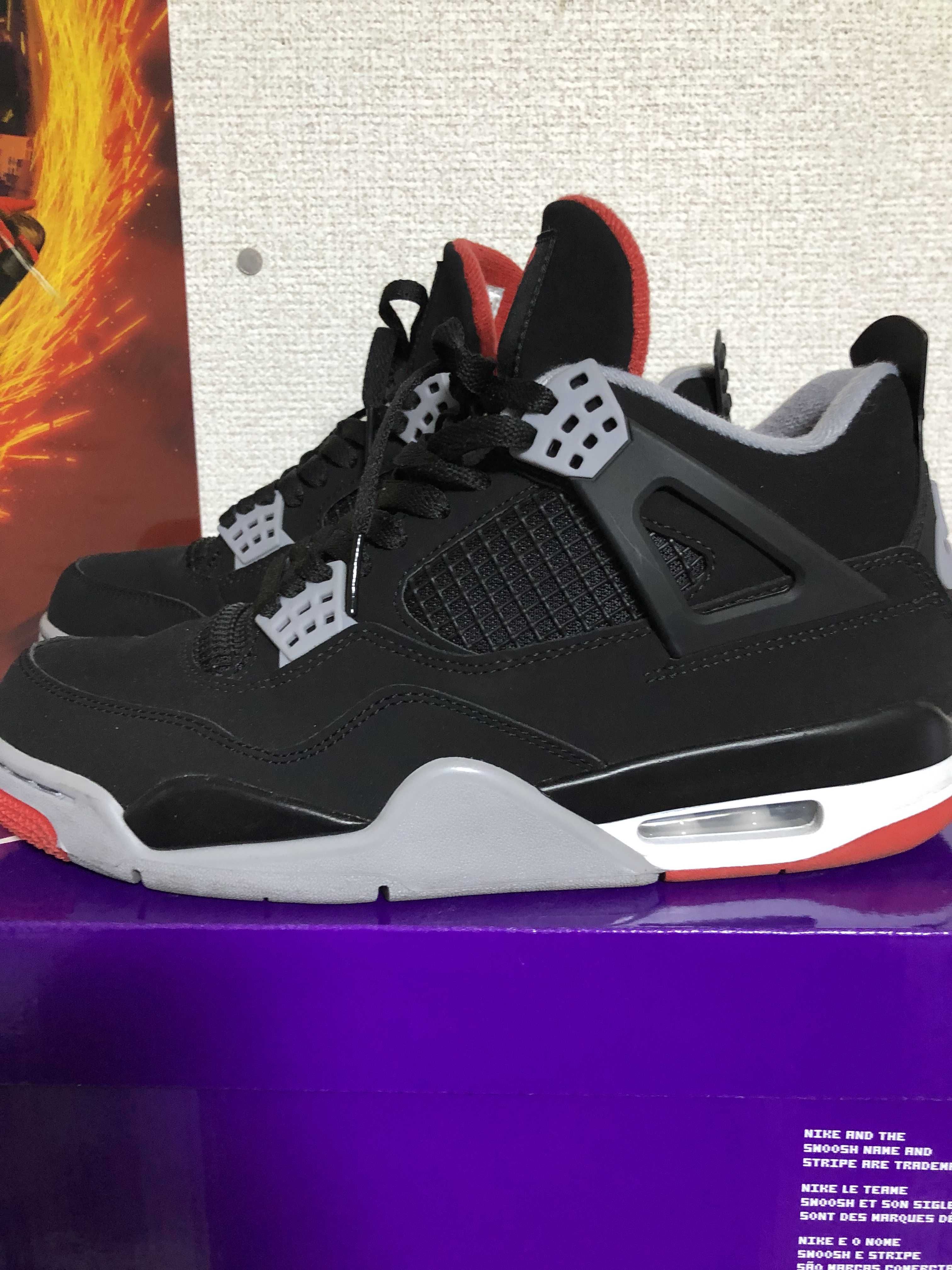 Nike Air Jordan 4 Retro "Bred" (2019)  