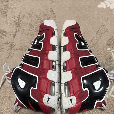 Nike Air More Uptempo ’96 "Black and Varsity Red" (2021)