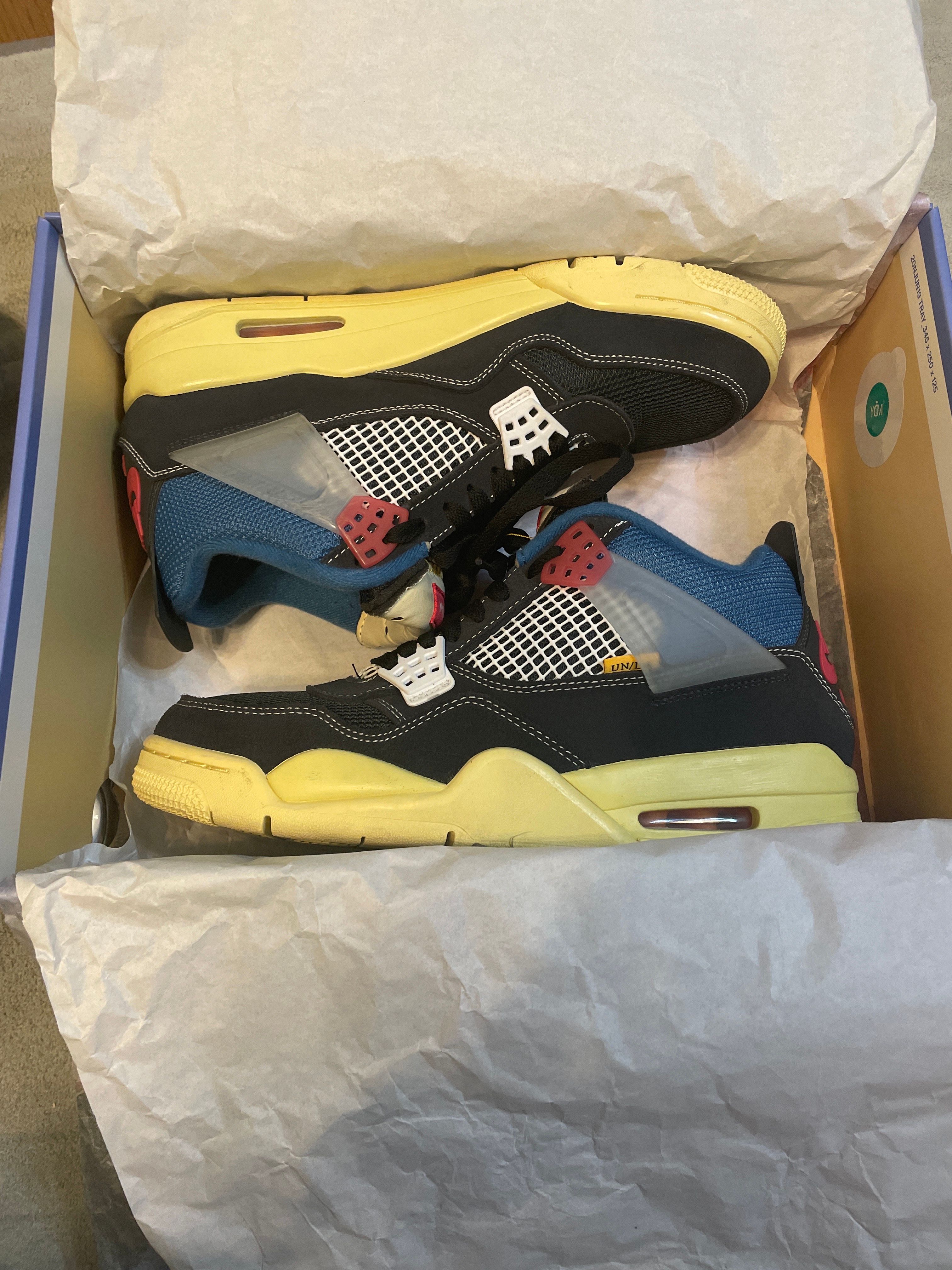 UNION × NIKE AIR JORDAN 4 "OFF NOIR"