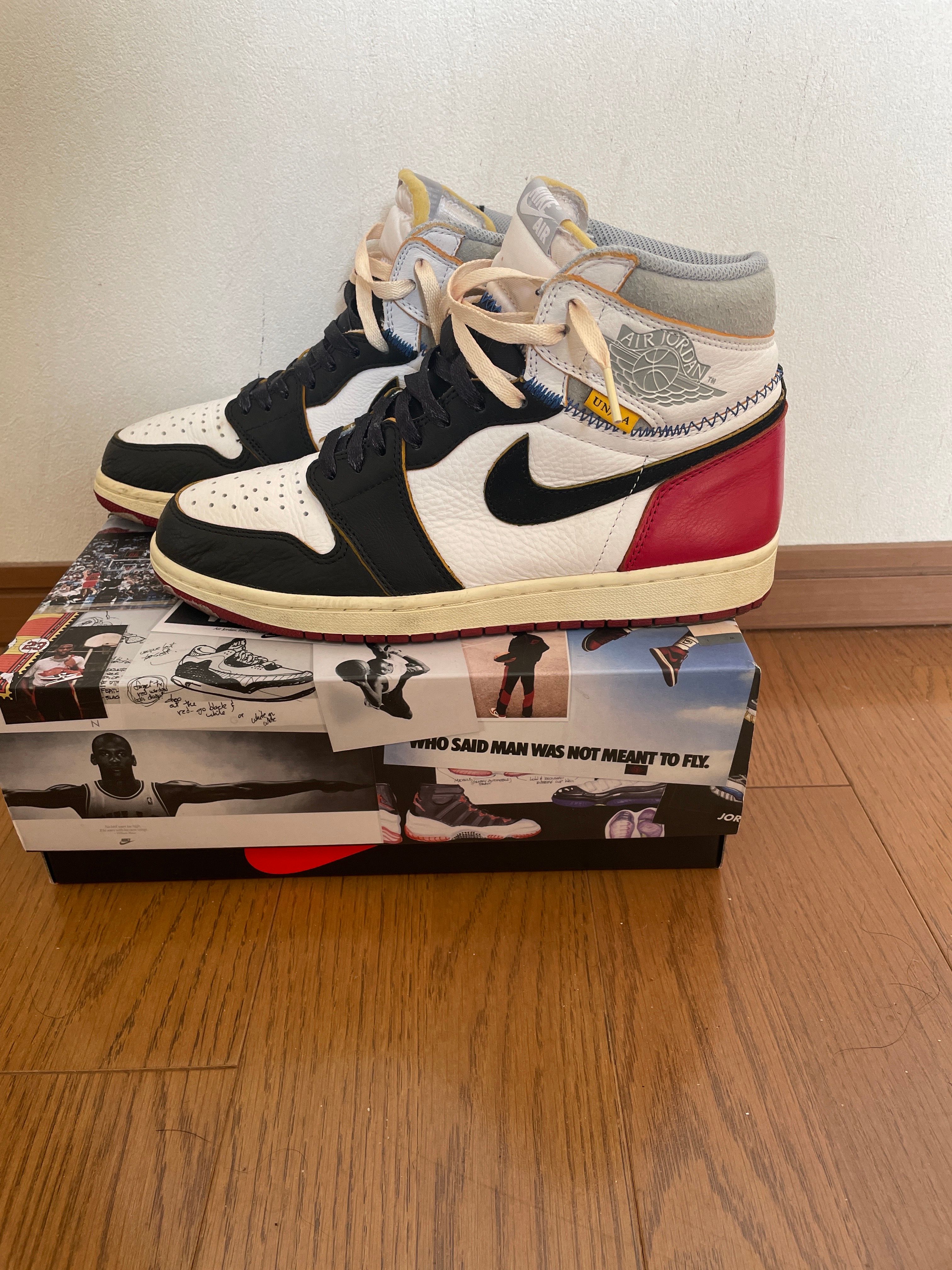 UNION × Nike Air Jordan 1 Retro High OG NRG "Varsity Red/Wolf Grey"